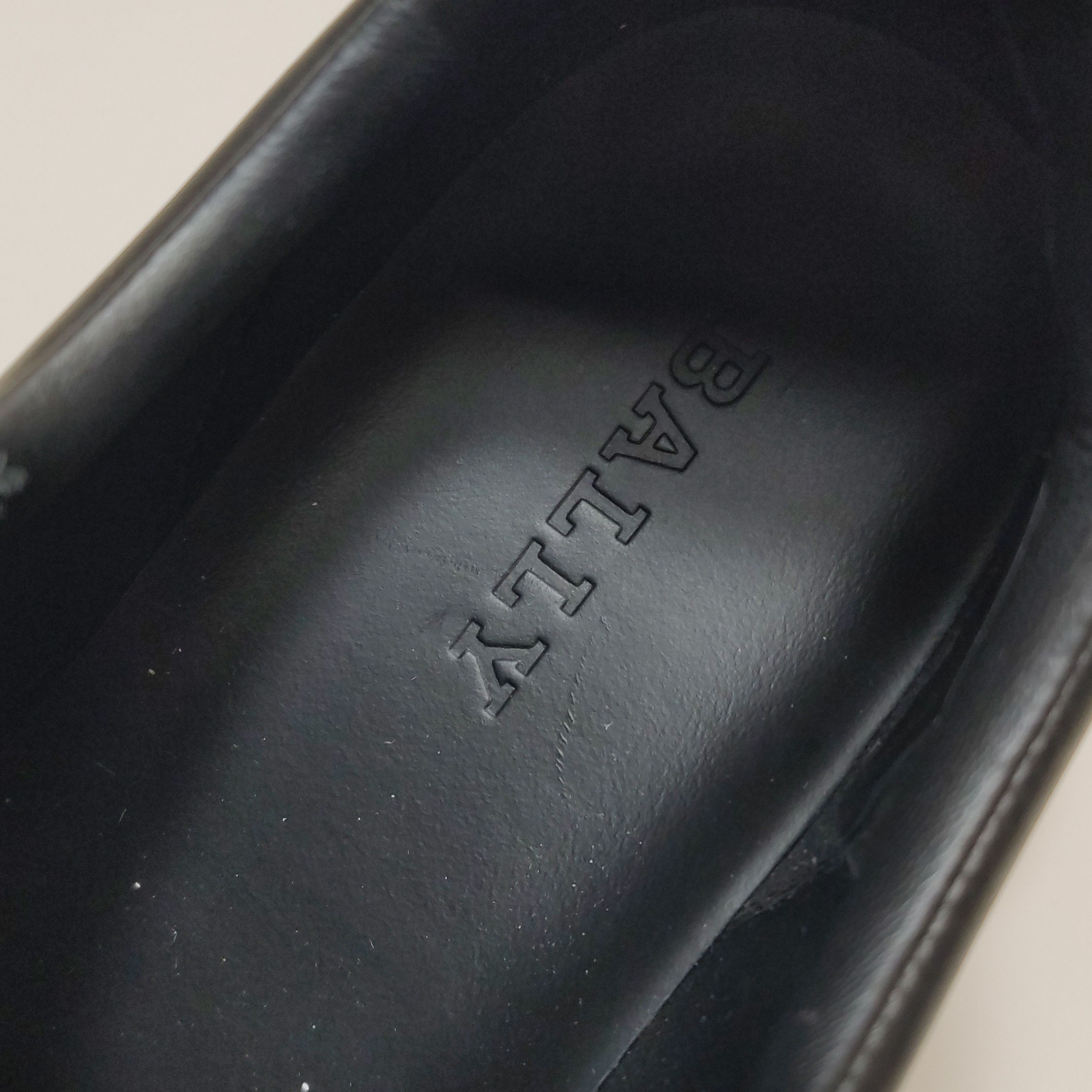 Bally Bally Demmy Black Leather Low-Top Sneakers US 6 Size US 6 / EU 39 - 11 Thumbnail