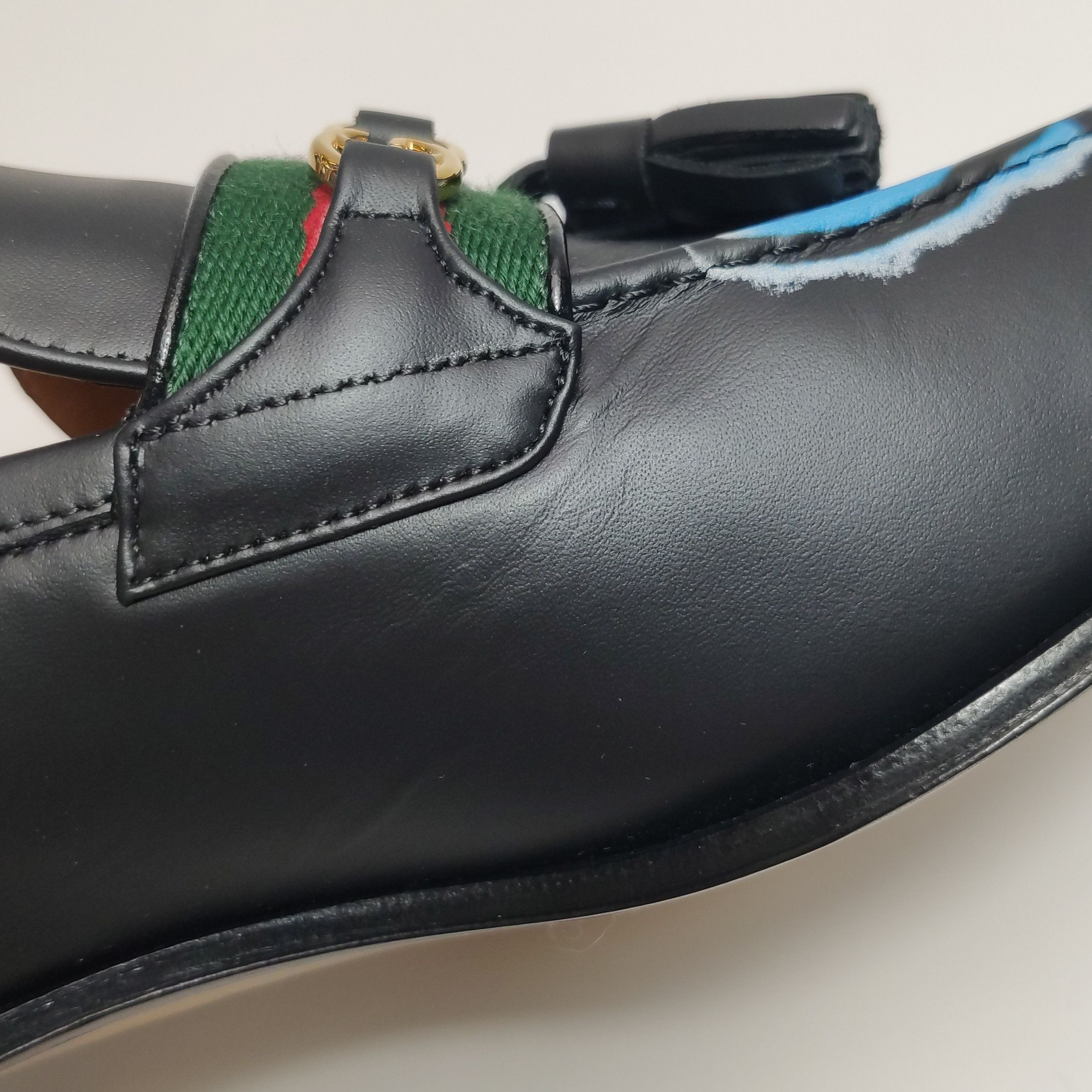 Gucci Gucci Rabbit Graphic Tassel Loafers 40 Size US 7 / EU 40 - 12 Thumbnail
