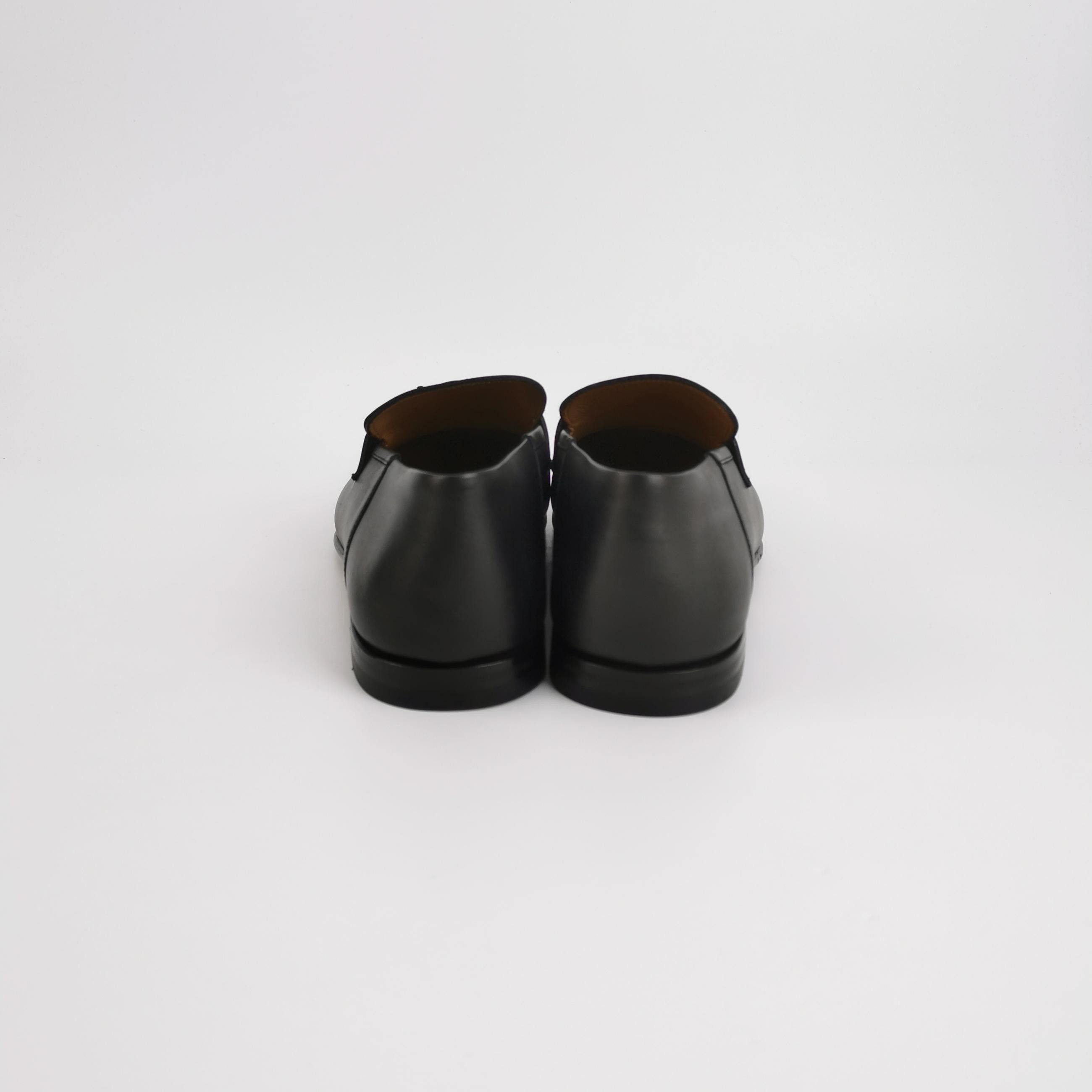 Salvatore Ferragamo Salvatore Ferragamo Gancini Leather Loafers 8 EEE Size US 9 / EU 42 - 5 Thumbnail