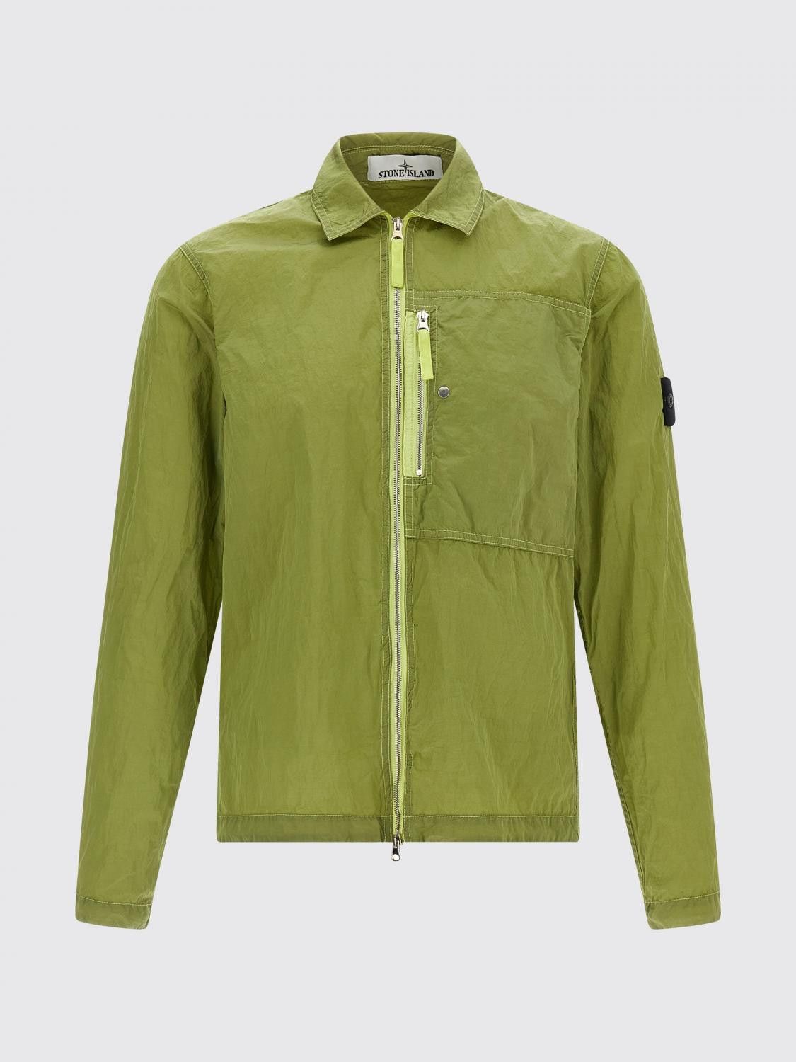 Stone Island Stone Island Jacket Men Green Size US M / EU 48-50 / 2 - 2 Thumbnail