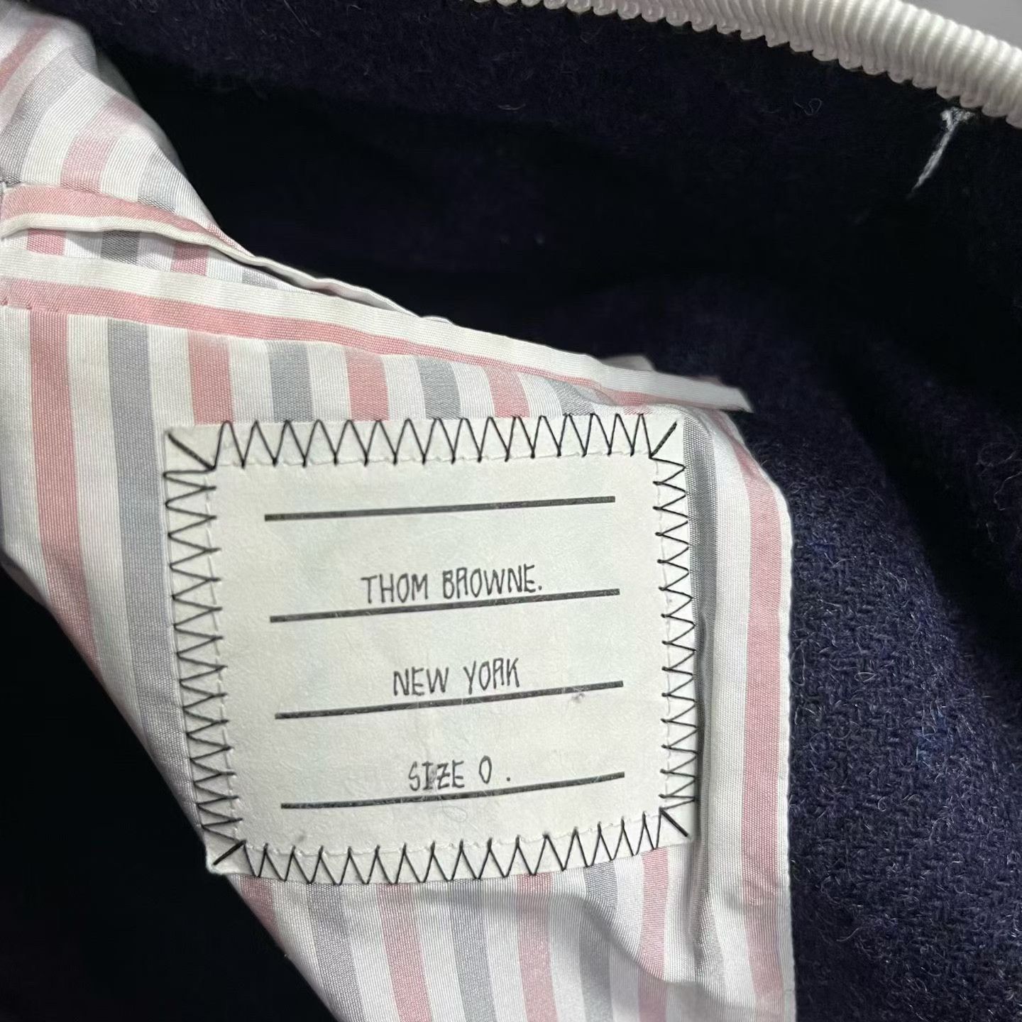 Thom Browne Thom Browne Striped Brown Light Jacket xxs Men Size US XXS / EU 40 - 4 Thumbnail