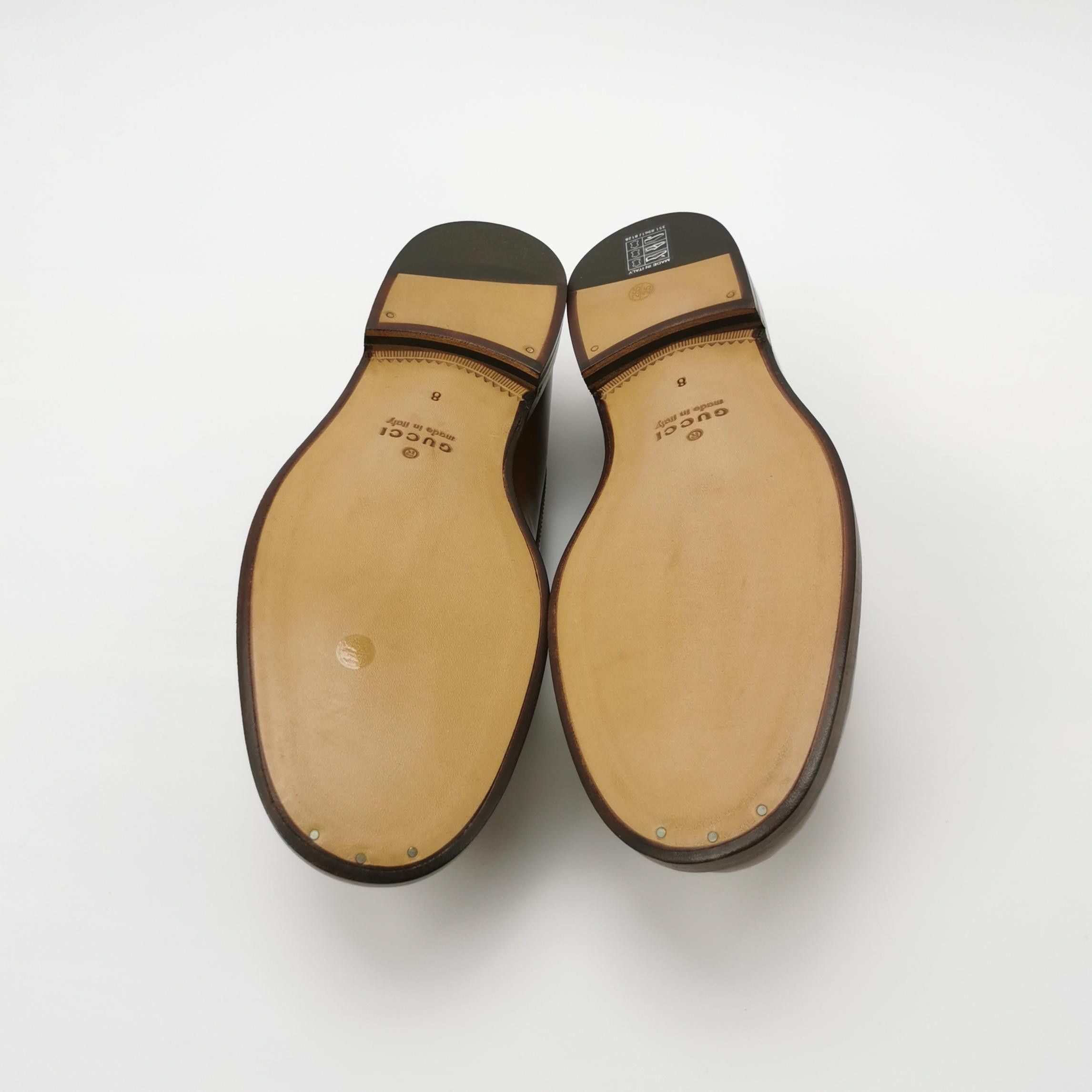 Gucci Gucci Interlocking G Leather Loafers Size 8 Size US 9 / EU 42 - 6 Thumbnail