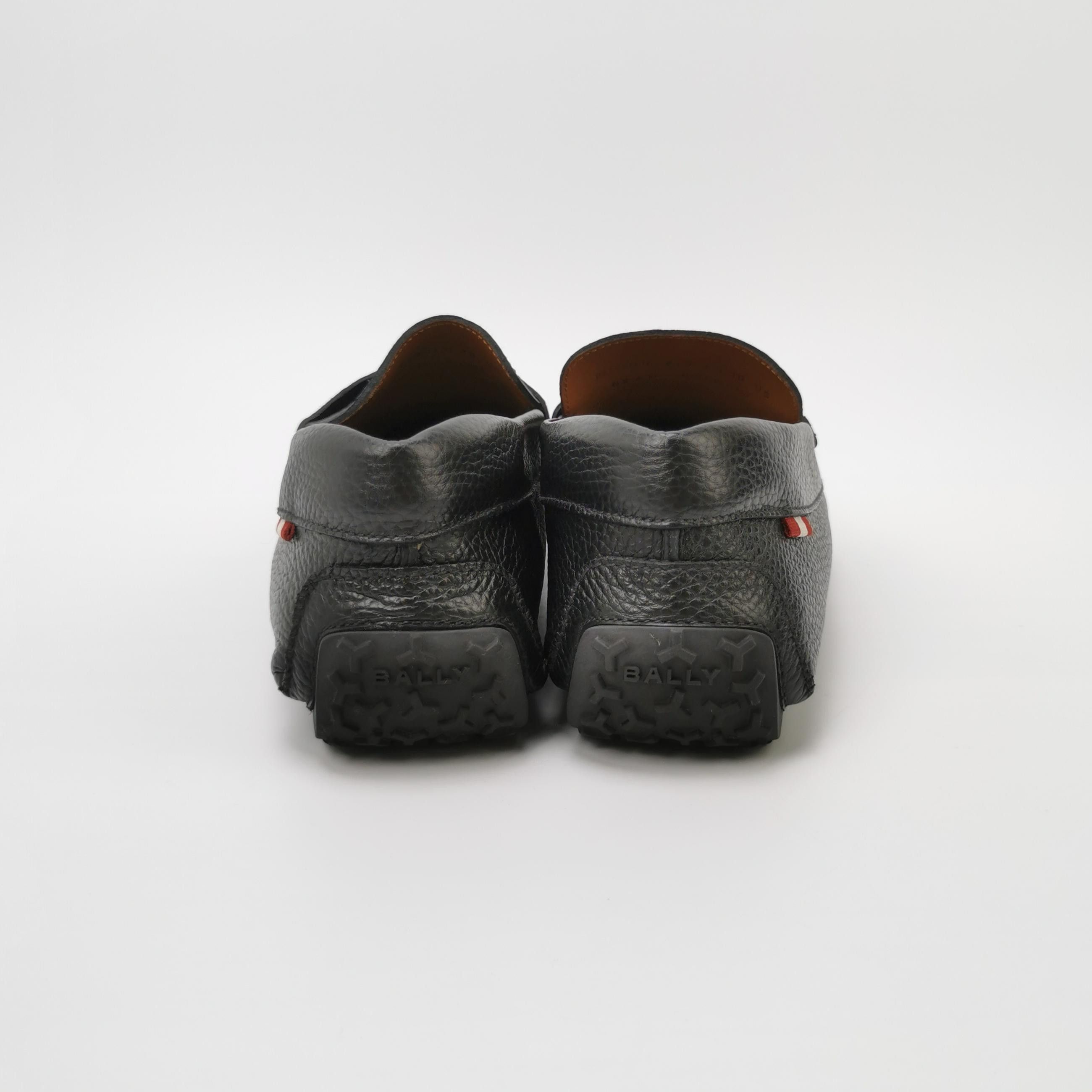 Bally Bally Grained Leather Logo Loafers Size 10 Size US 10 / EU 43 - 5 Thumbnail