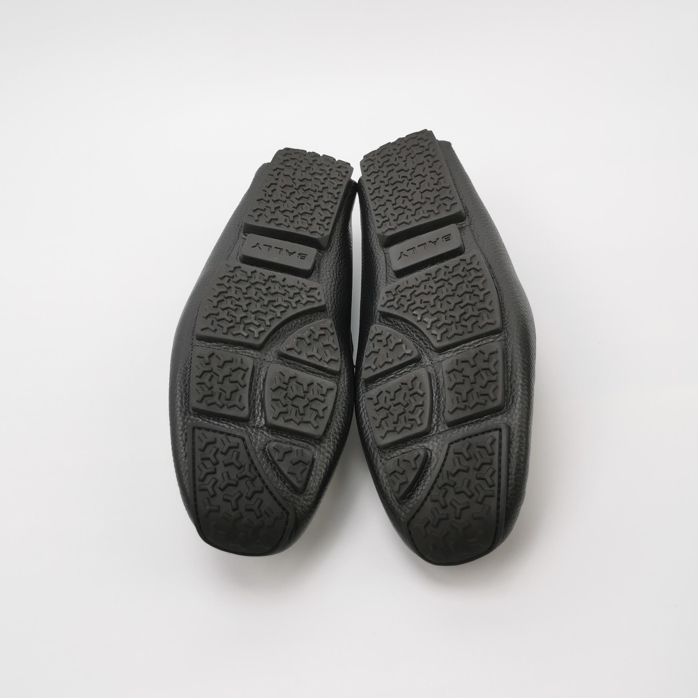 Bally Bally Grained Leather Logo Loafers Size 10 Size US 10 / EU 43 - 6 Thumbnail