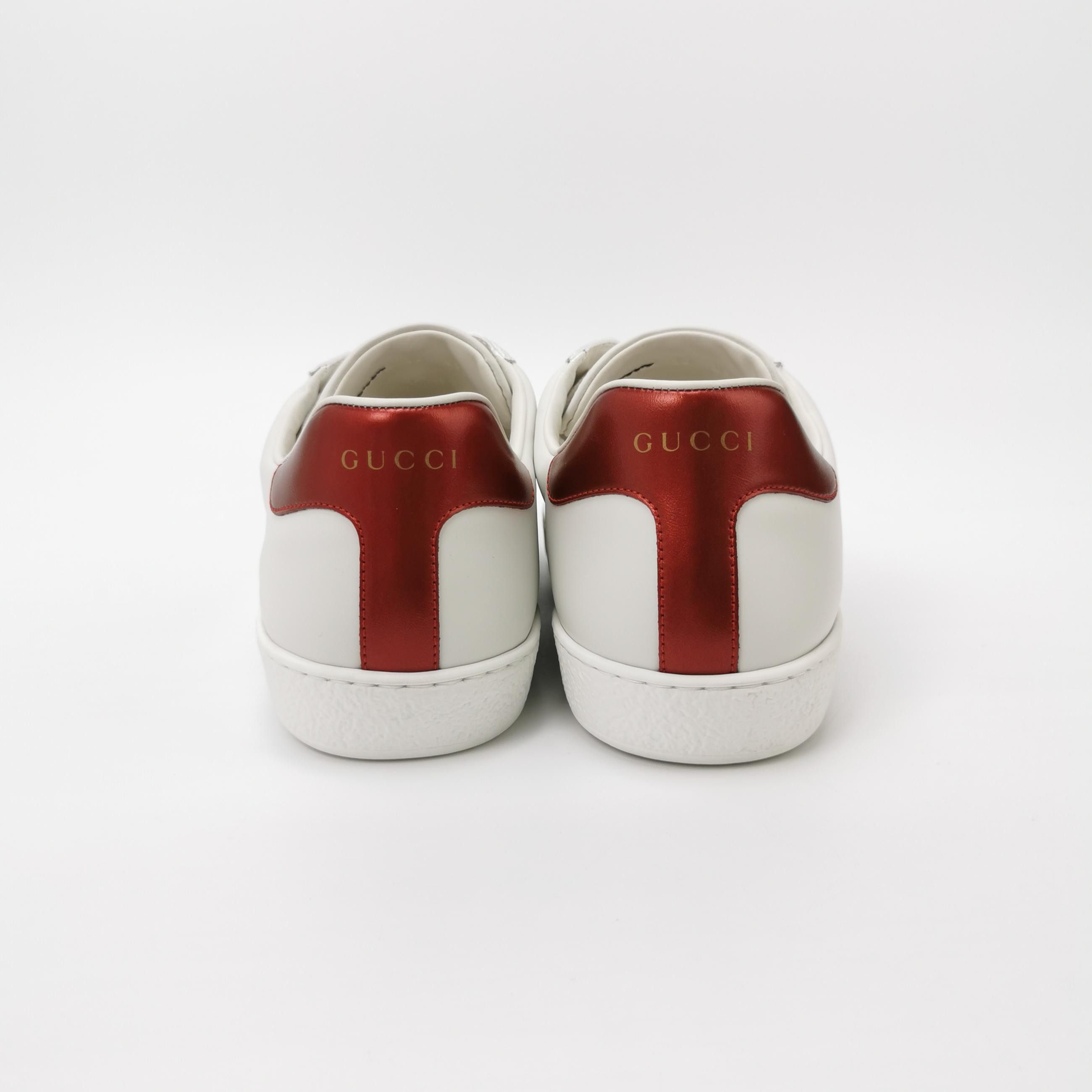 Gucci Gucci Ace Logo Strap Sneakers 44 Size US 11 / EU 44 - 5 Thumbnail