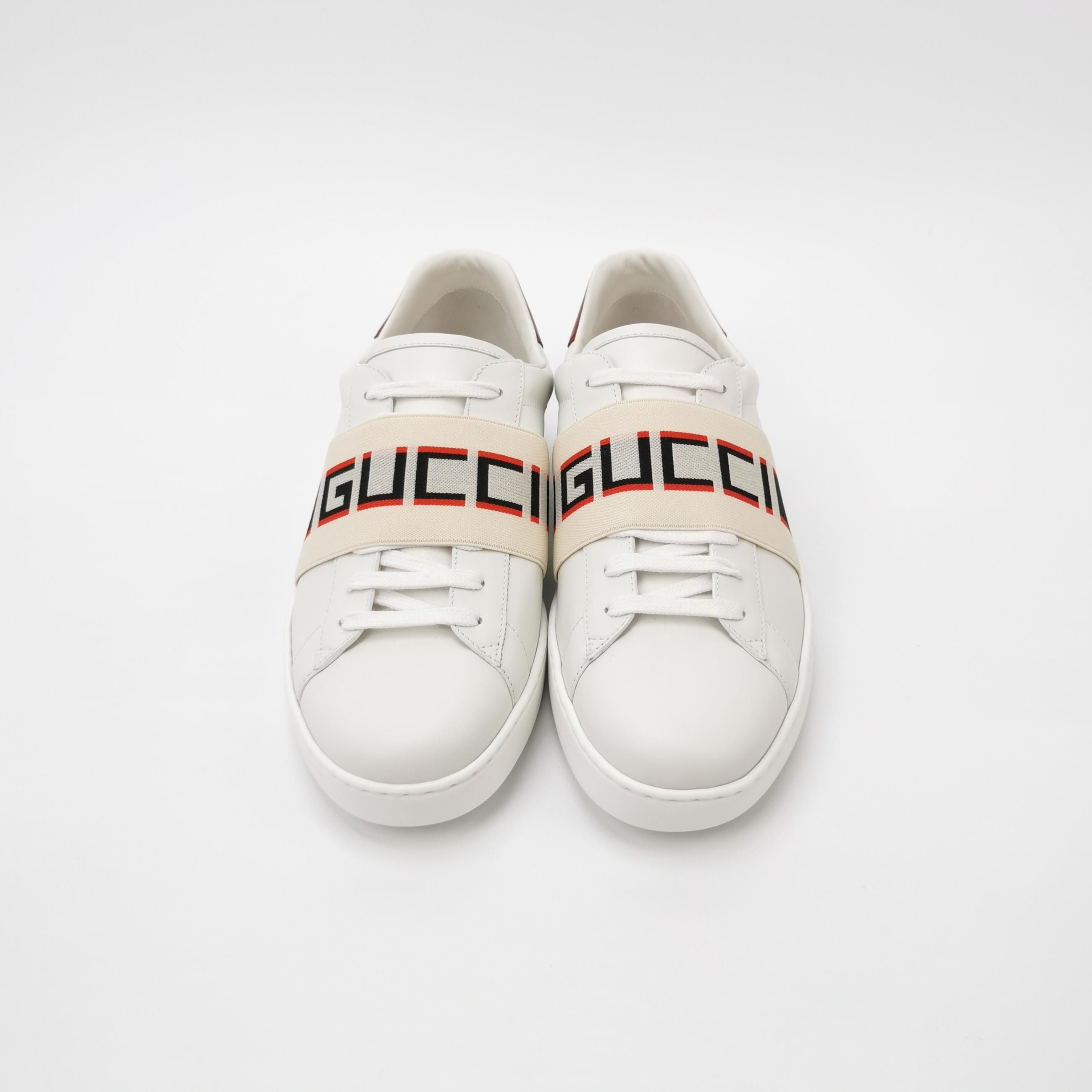 Gucci Gucci Ace Logo Strap Sneakers 44 Size US 11 / EU 44 - 4 Thumbnail