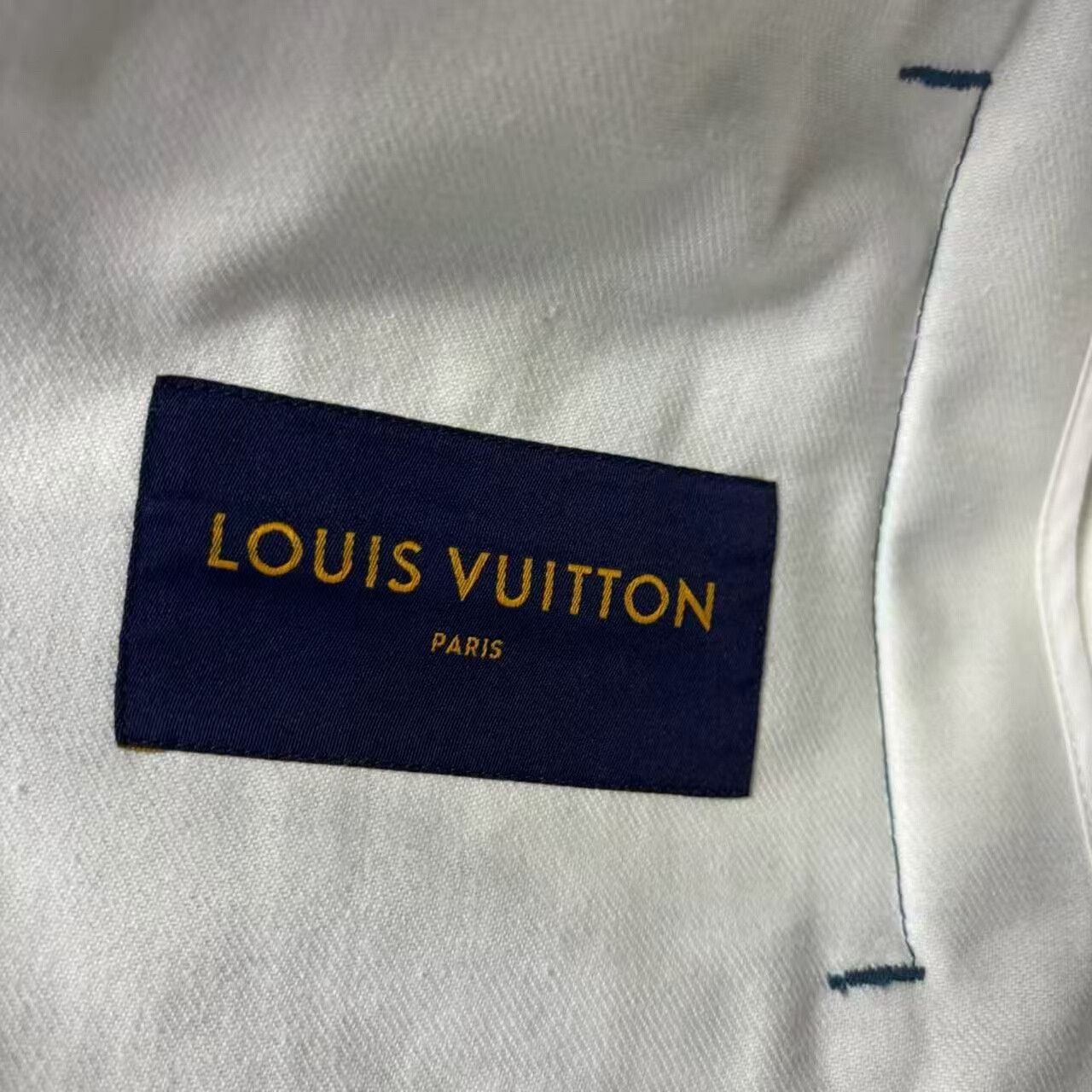 Louis Vuitton Louis Vuitton Denim Printed Gray Light Jacket xs Men Size US XS / EU 42 / 0 - 4 Thumbnail