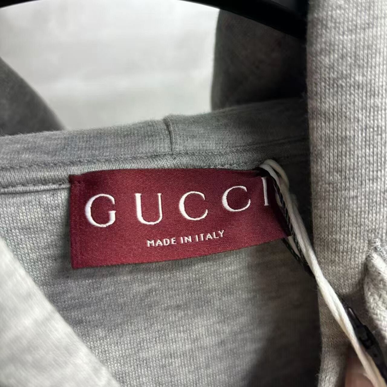 Gucci Gucci Embroidered Oversized Gray Hoodie m Men Size US M / EU 48-50 / 2 - 5 Thumbnail