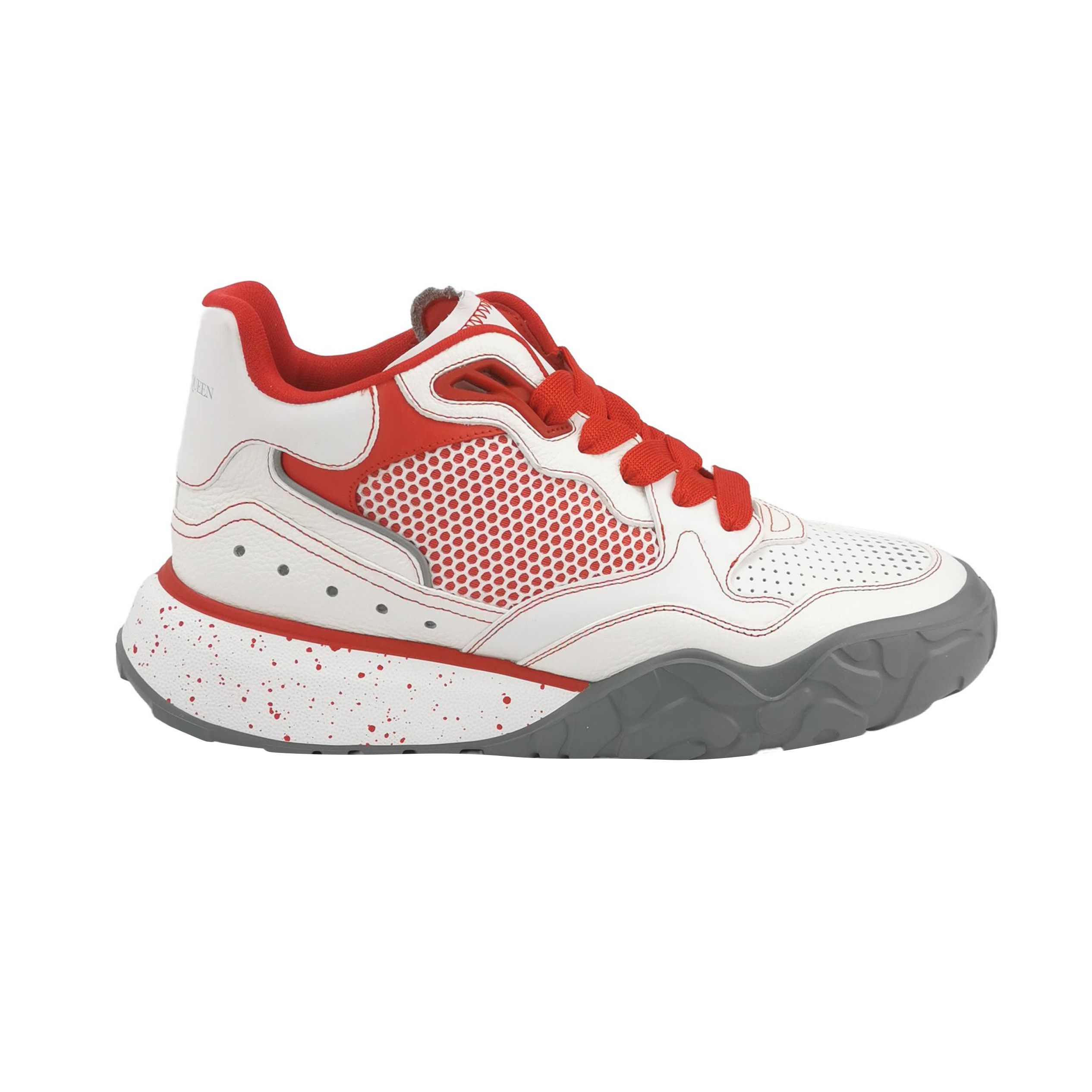Alexander McQueen Alexander McQueen Mesh Panel Low-Top Sneakers 41 Size US 8 / EU 41 - 2 Thumbnail
