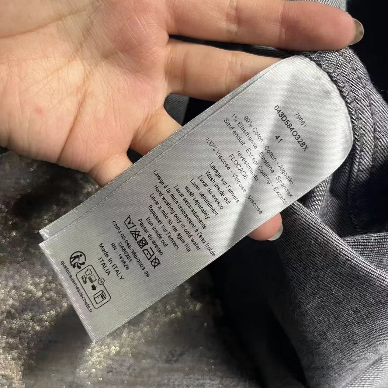 Dior Dior Retro Gray Shirt xs Men Size US XS / EU 42 / 0 - 5 Thumbnail
