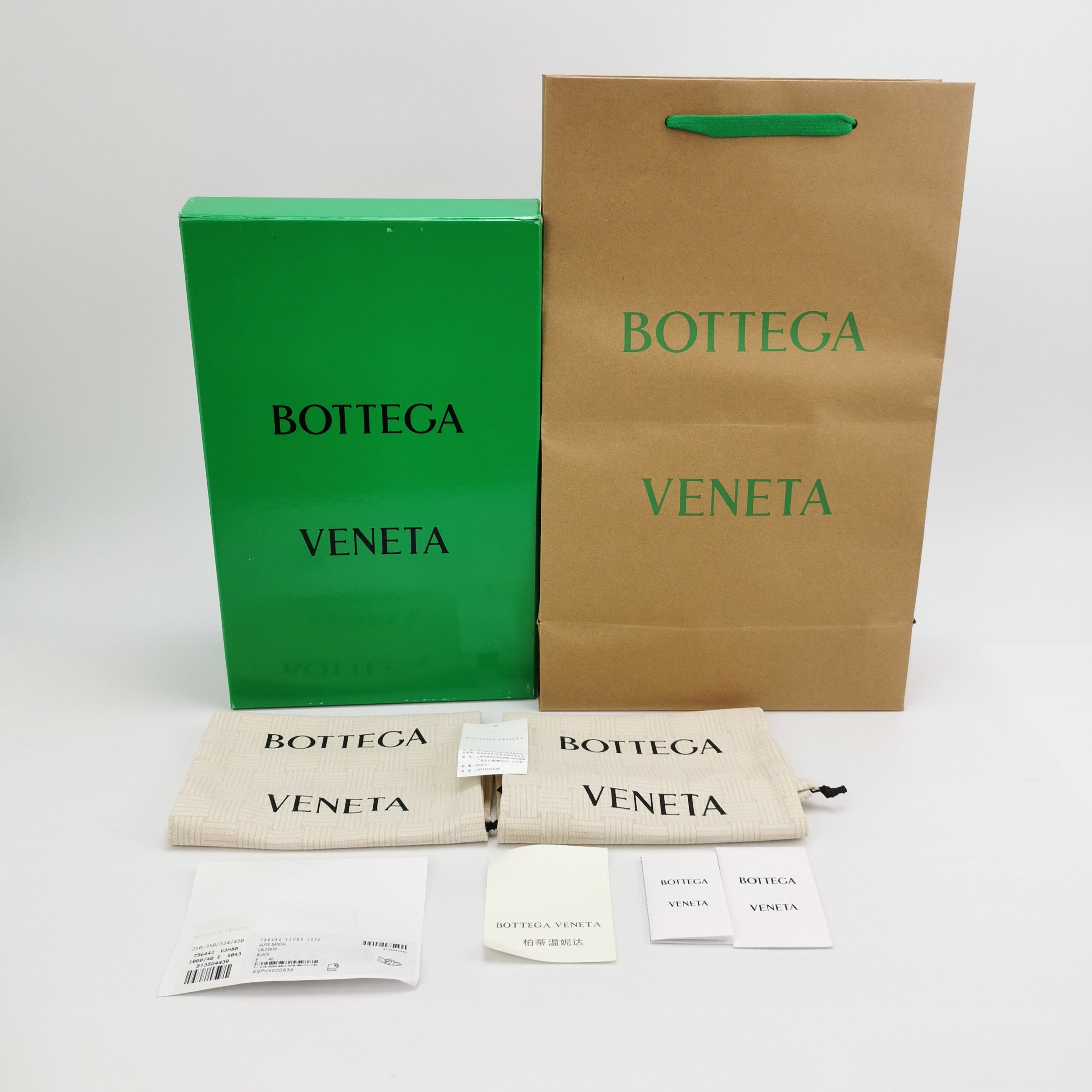 Bottega Veneta Bottega Veneta Black Leather Cage Sandals 40 Size US 7 / EU 40 - 7 Thumbnail