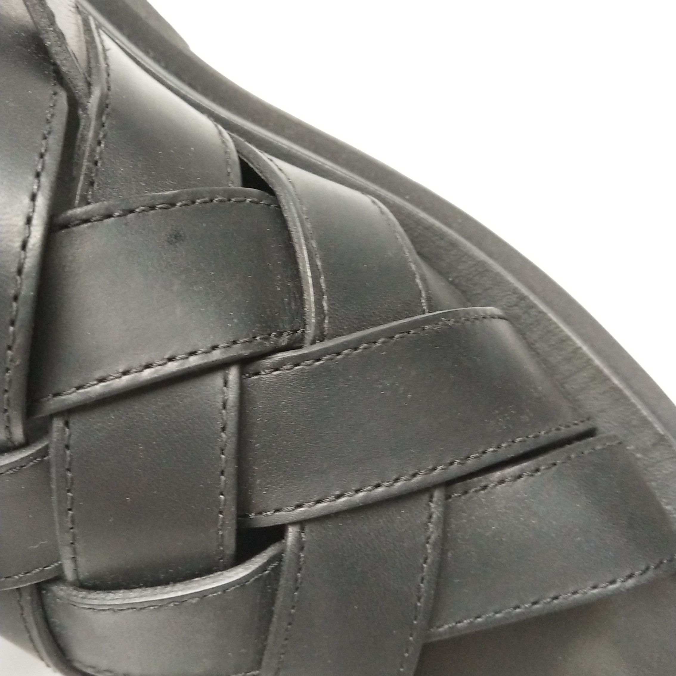 Bottega Veneta Bottega Veneta Woven Leather Sandals 39 Size US 6 / EU 39 - 10 Thumbnail