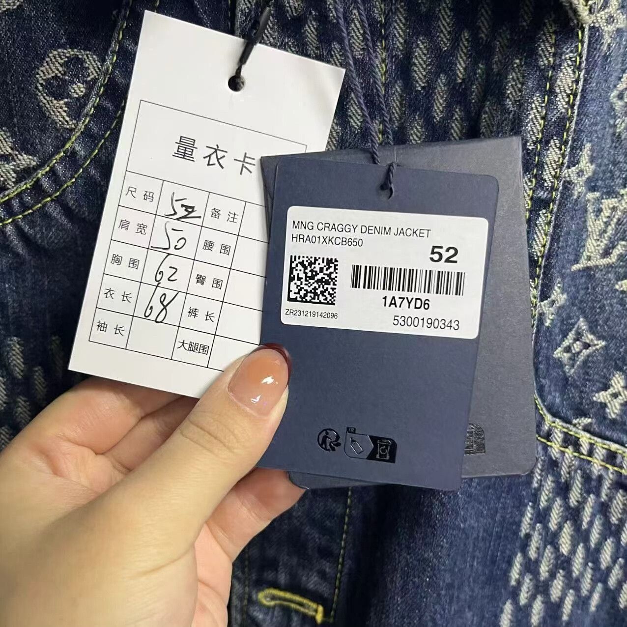 Louis Vuitton Louis Vuitton Collab Blue Light Jacket m Men Size US M / EU 48-50 / 2 - 4 Thumbnail
