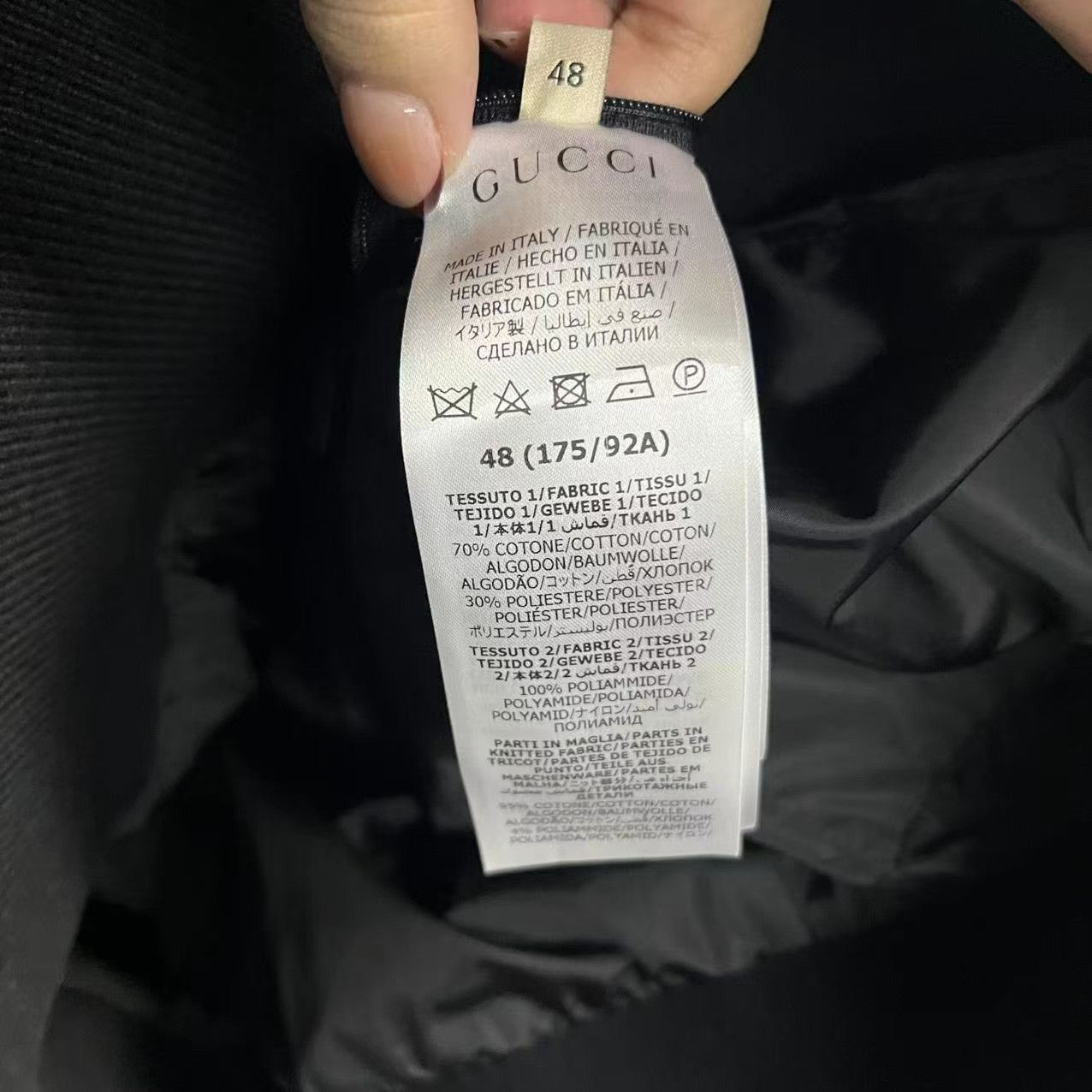 Gucci Gucci Retro Black Light Jacket xs Men Size US XS / EU 42 / 0 - 3 Thumbnail