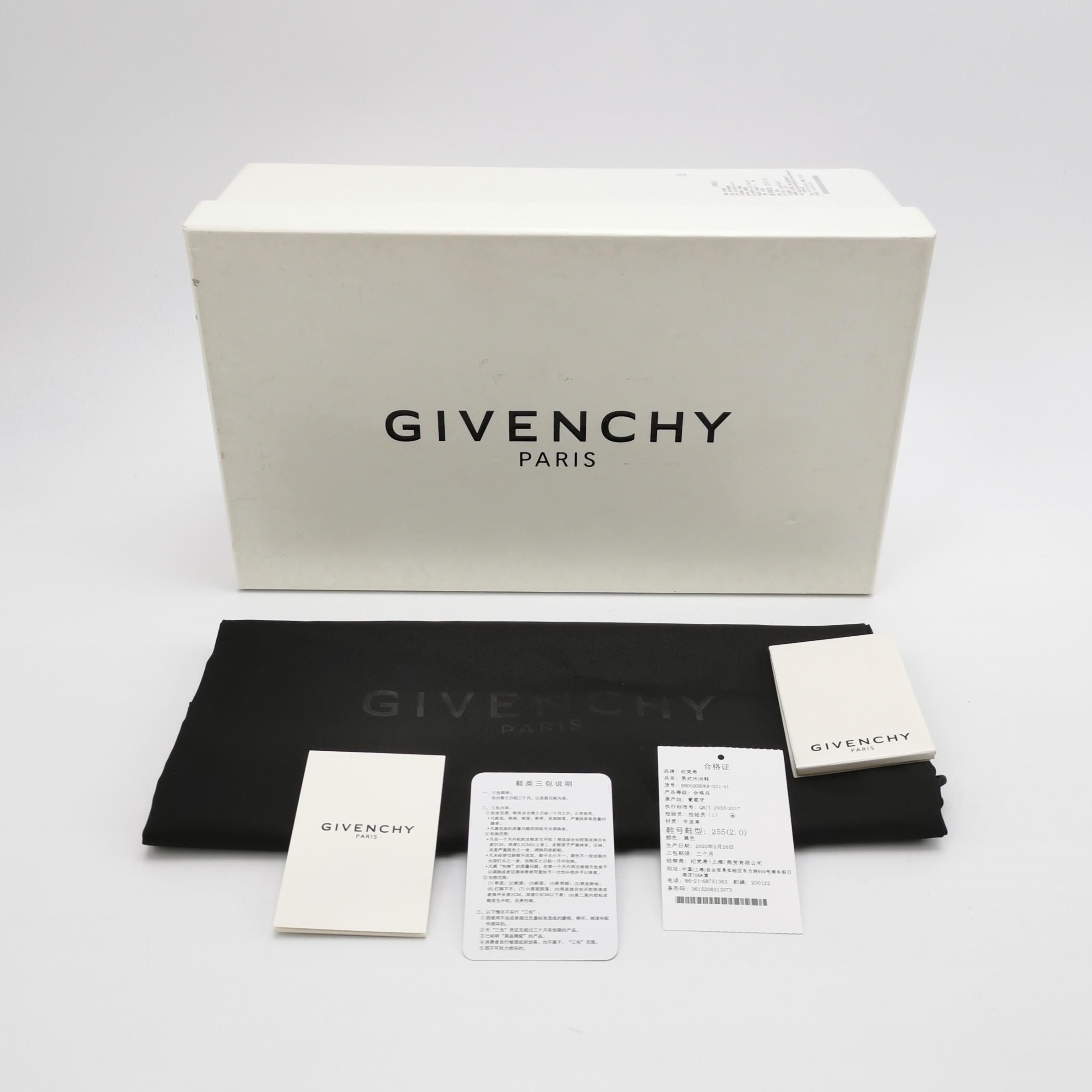 Givenchy Givenchy Triple Strap Leather Sneakers EU 41 Size US 8 / EU 41 - 7 Thumbnail