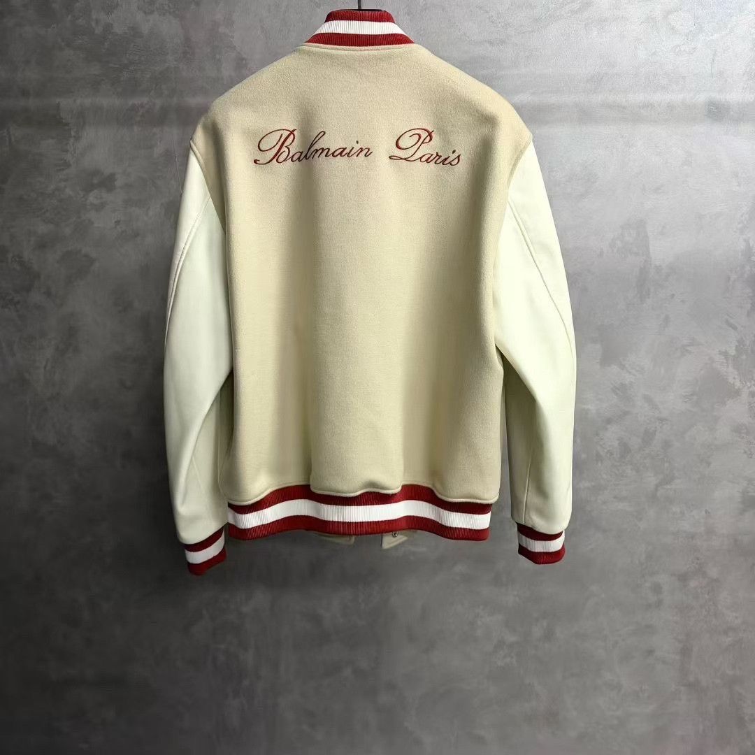 Balmain Balmain Retro Embroidered Beige Light Jacket xs Men Size US XS / EU 42 / 0 - 2 Thumbnail