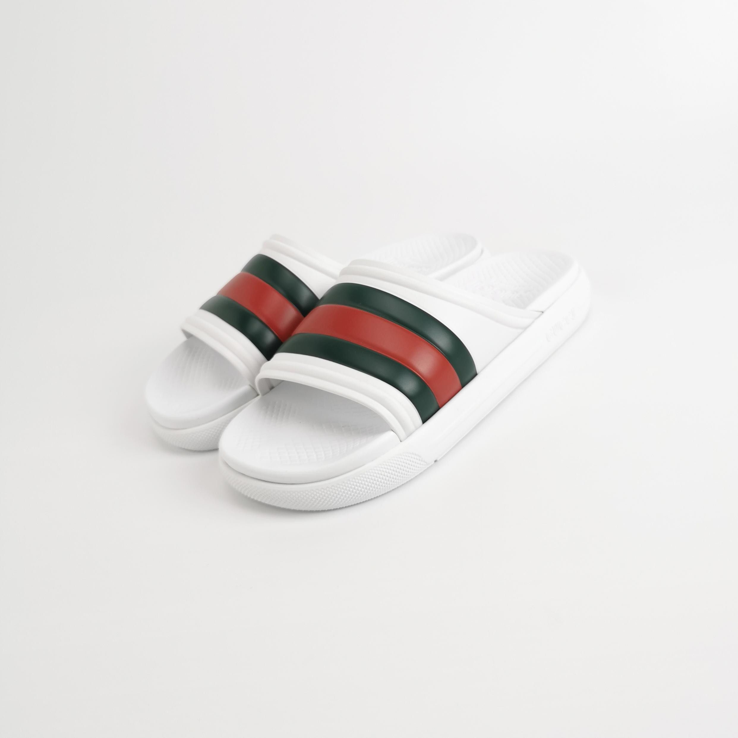 Gucci Gucci Web Stripe Slide Sandals Size 39 Size US 6 / EU 39 - 3 Thumbnail