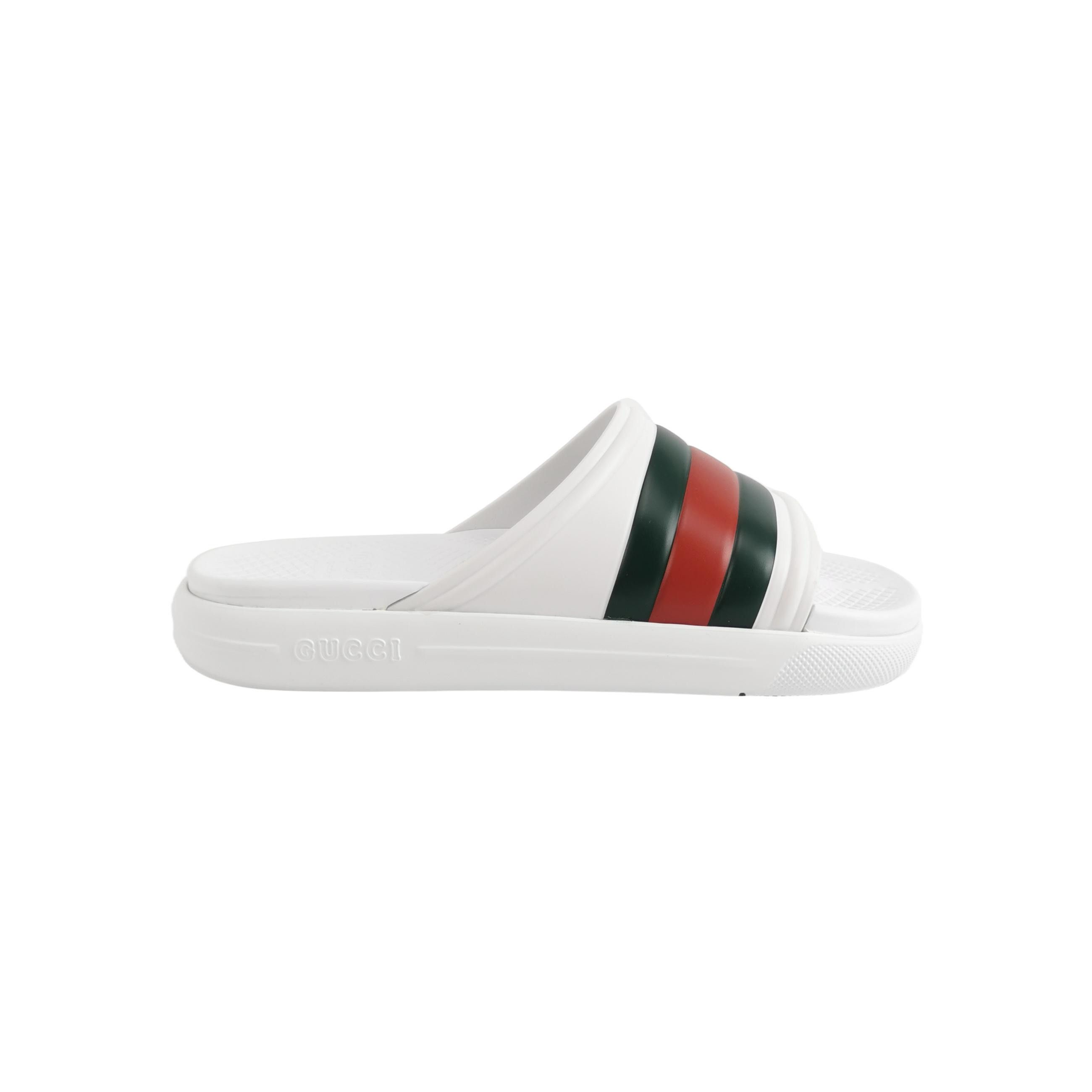 Gucci Gucci Web Stripe Slide Sandals Size 39 Size US 6 / EU 39 - 2 Thumbnail