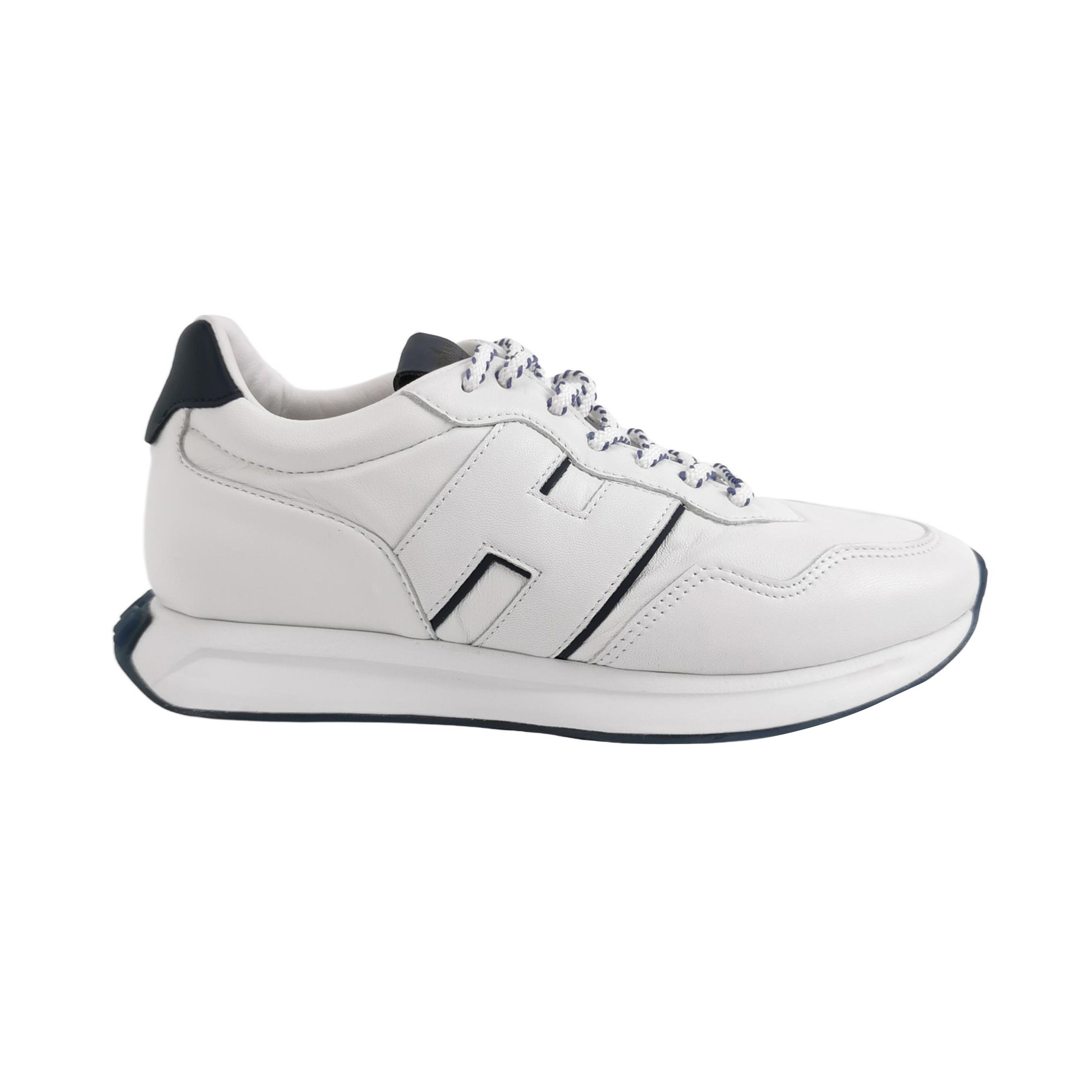 Hogan Hogan Leather Logo Low-Top Sneakers Size 39 Size US 6 / EU 39 - 2 Thumbnail