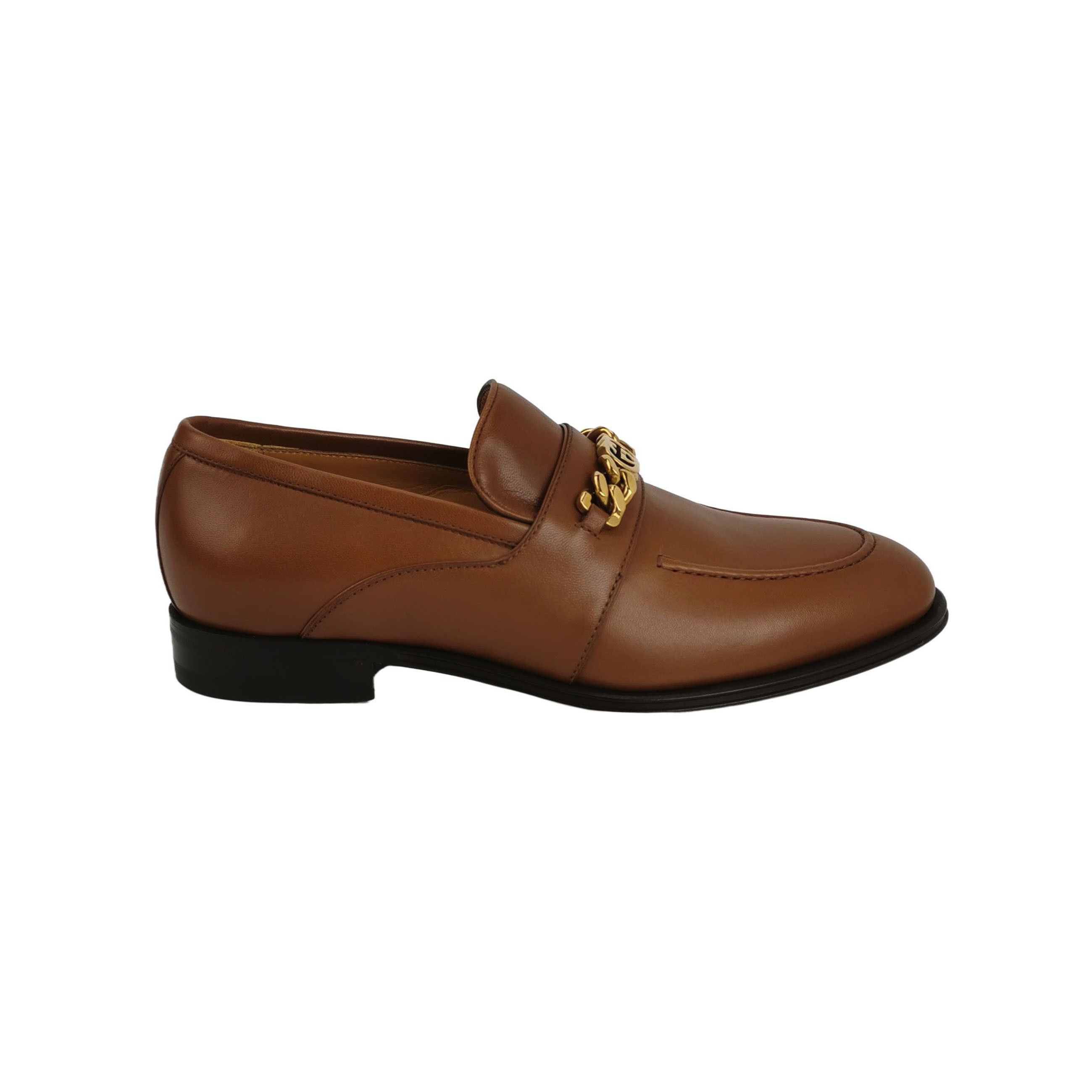 Gucci Gucci Interlocking G Chain Leather Shoes Size 6.5 Size US 6 / EU 39 - 2 Thumbnail
