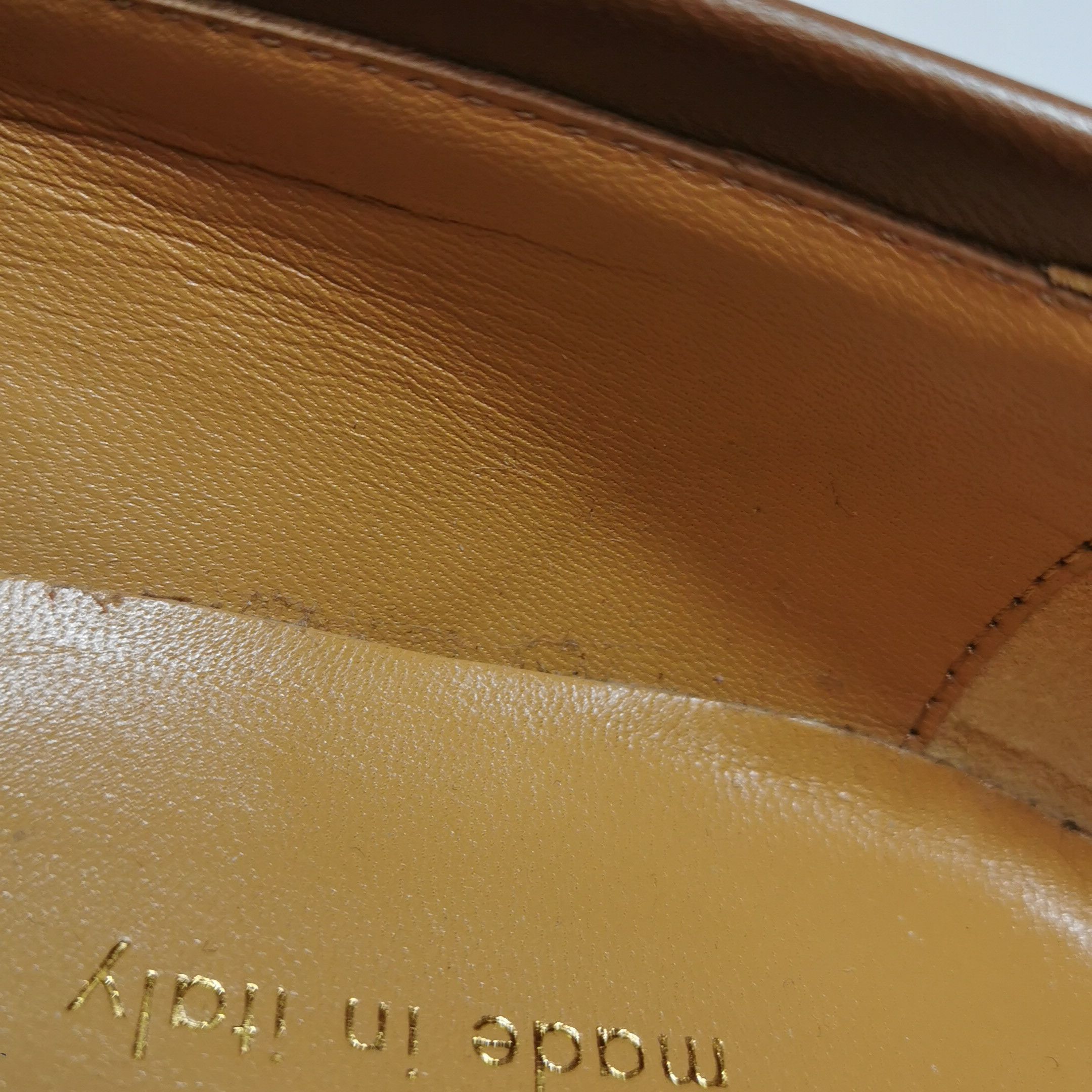 Gucci Gucci Interlocking G Chain Leather Shoes Size 6.5 Size US 6 / EU 39 - 12 Thumbnail