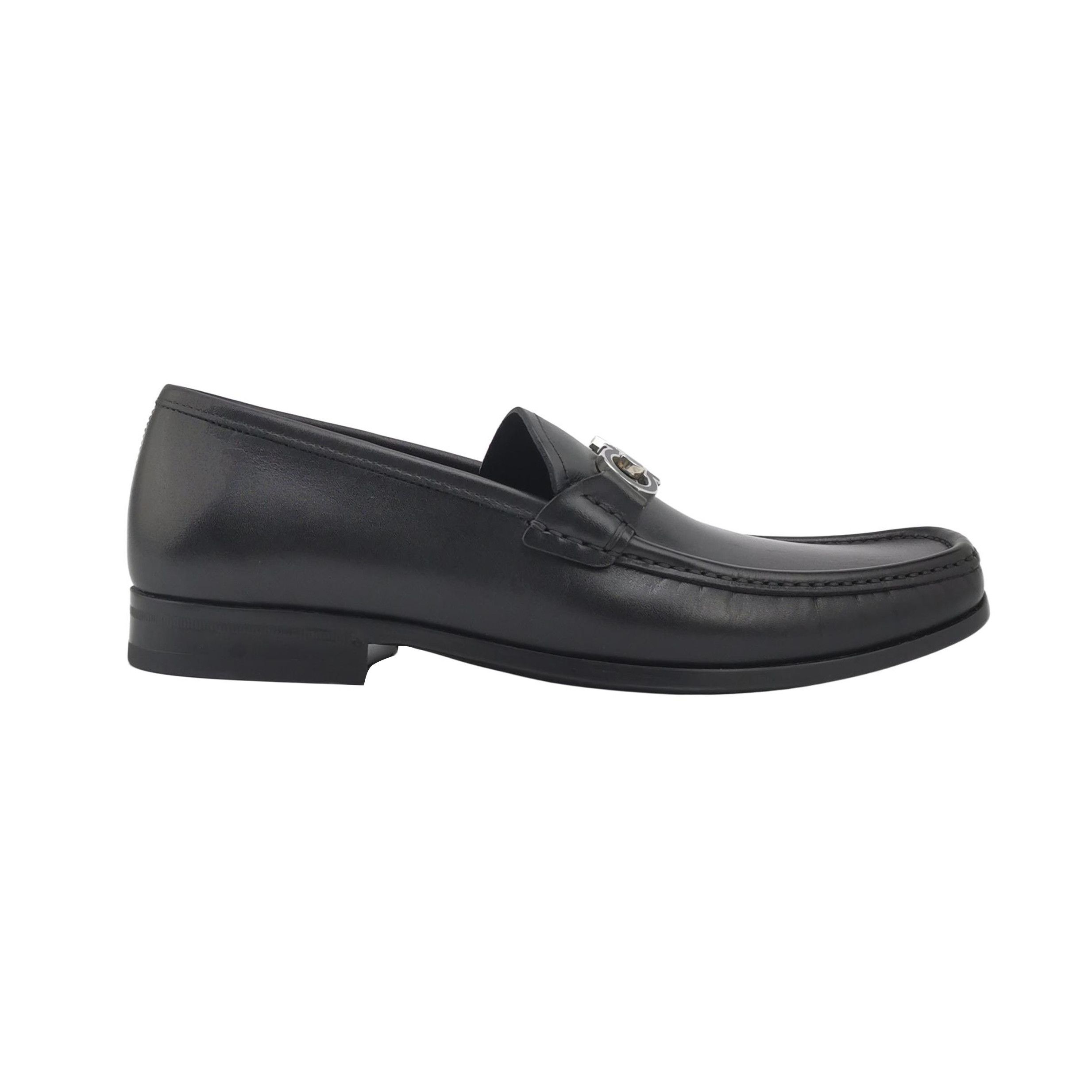 Salvatore Ferragamo Salvatore Ferragamo Gancini Leather Loafers Size 41 Size US 8 / EU 41 - 2 Thumbnail
