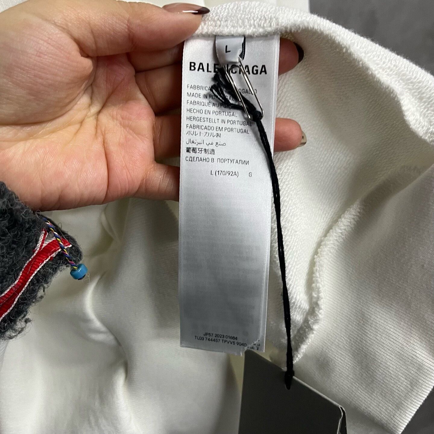 Balenciaga Balenciaga Printed Hoodie l Men Size US L / EU 52-54 / 3 - 4 Thumbnail