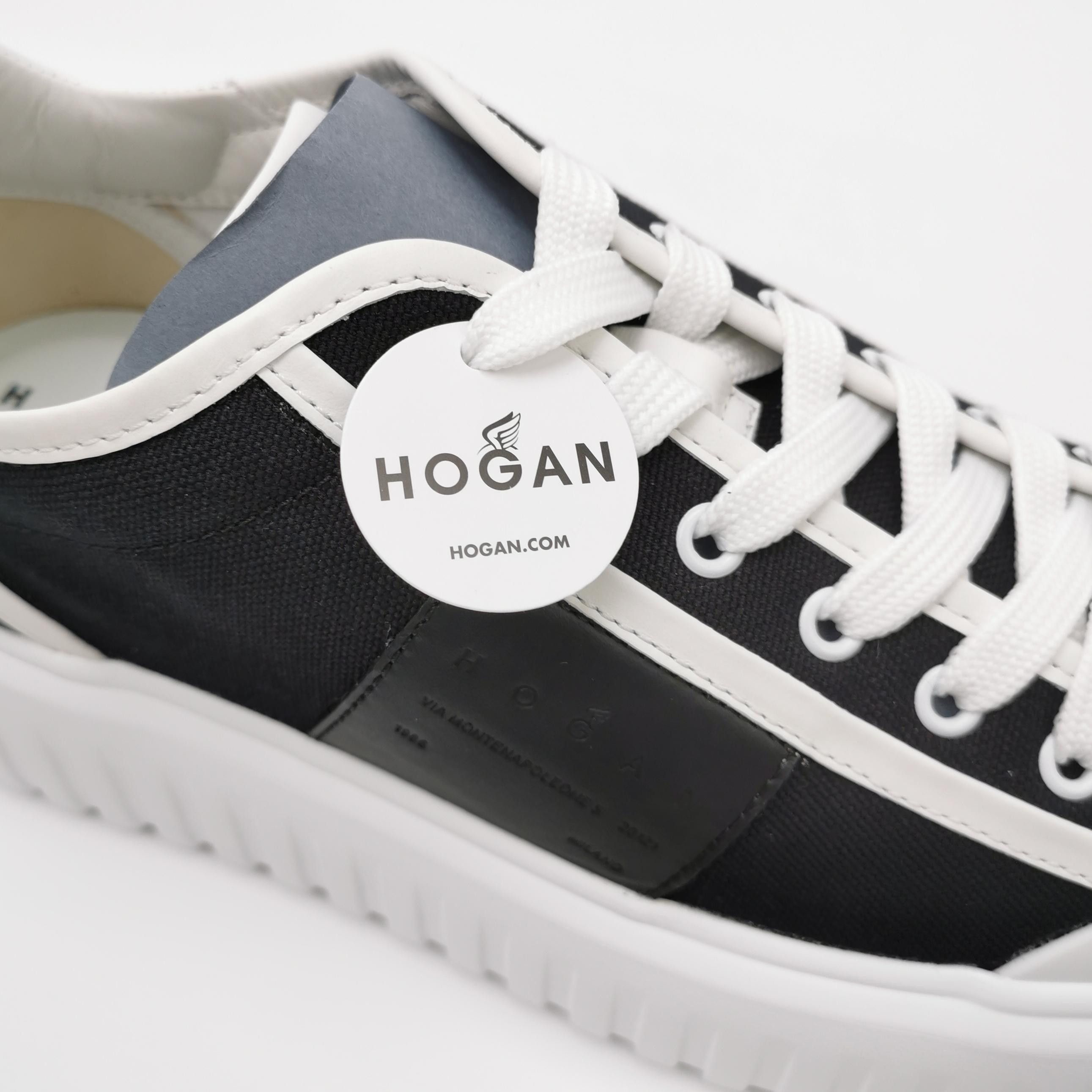 Hogan Hogan Leather Canvas Low-Top Sneakers 6.5 Size US 7 / EU 40 - 7 Thumbnail