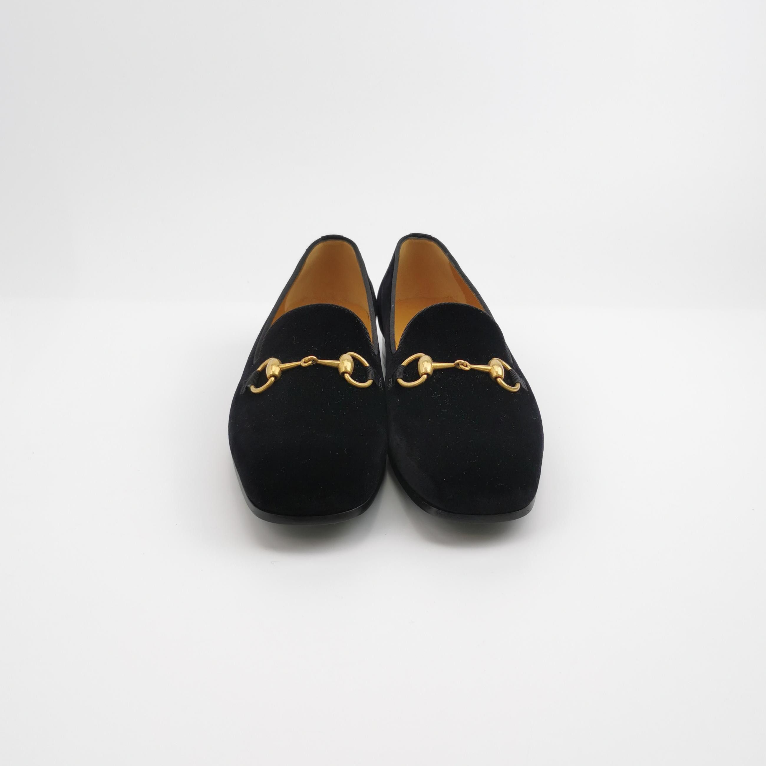 Gucci Gucci Horsebit Velvet Loafers 4.5 Size US 5.5 / EU 38 - 4 Thumbnail