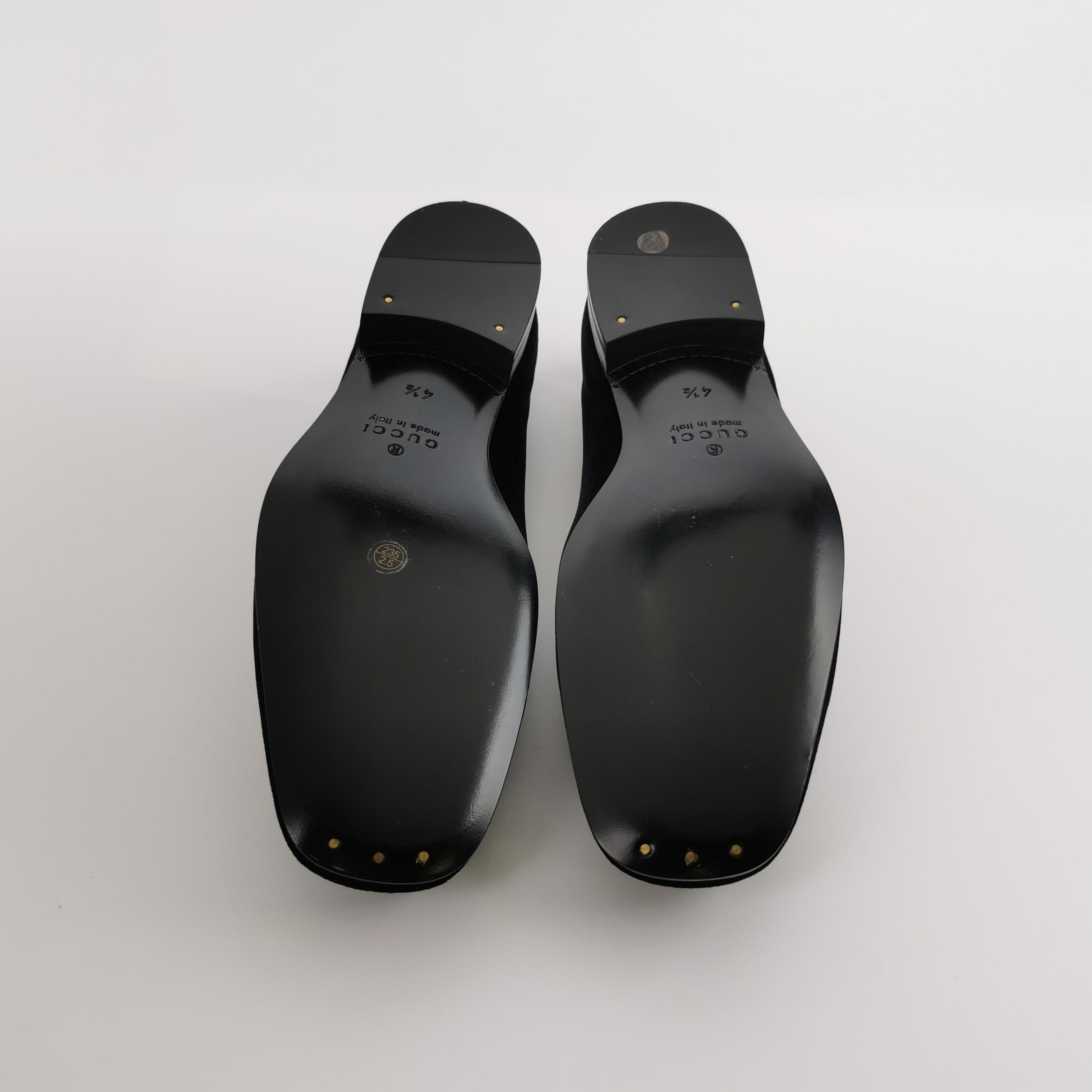 Gucci Gucci Horsebit Velvet Loafers 4.5 Size US 5.5 / EU 38 - 6 Thumbnail