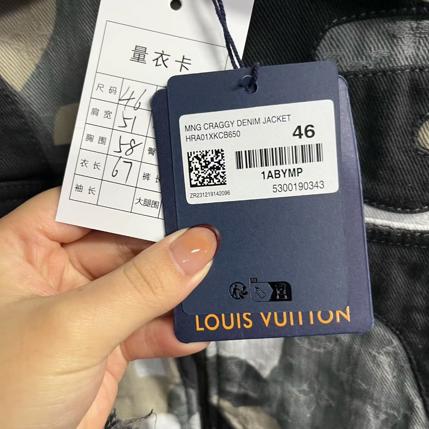 Louis Vuitton Louis Vuitton Denim Graphic Multi Light Jacket s Men Size US S / EU 44-46 / 1 - 4 Thumbnail