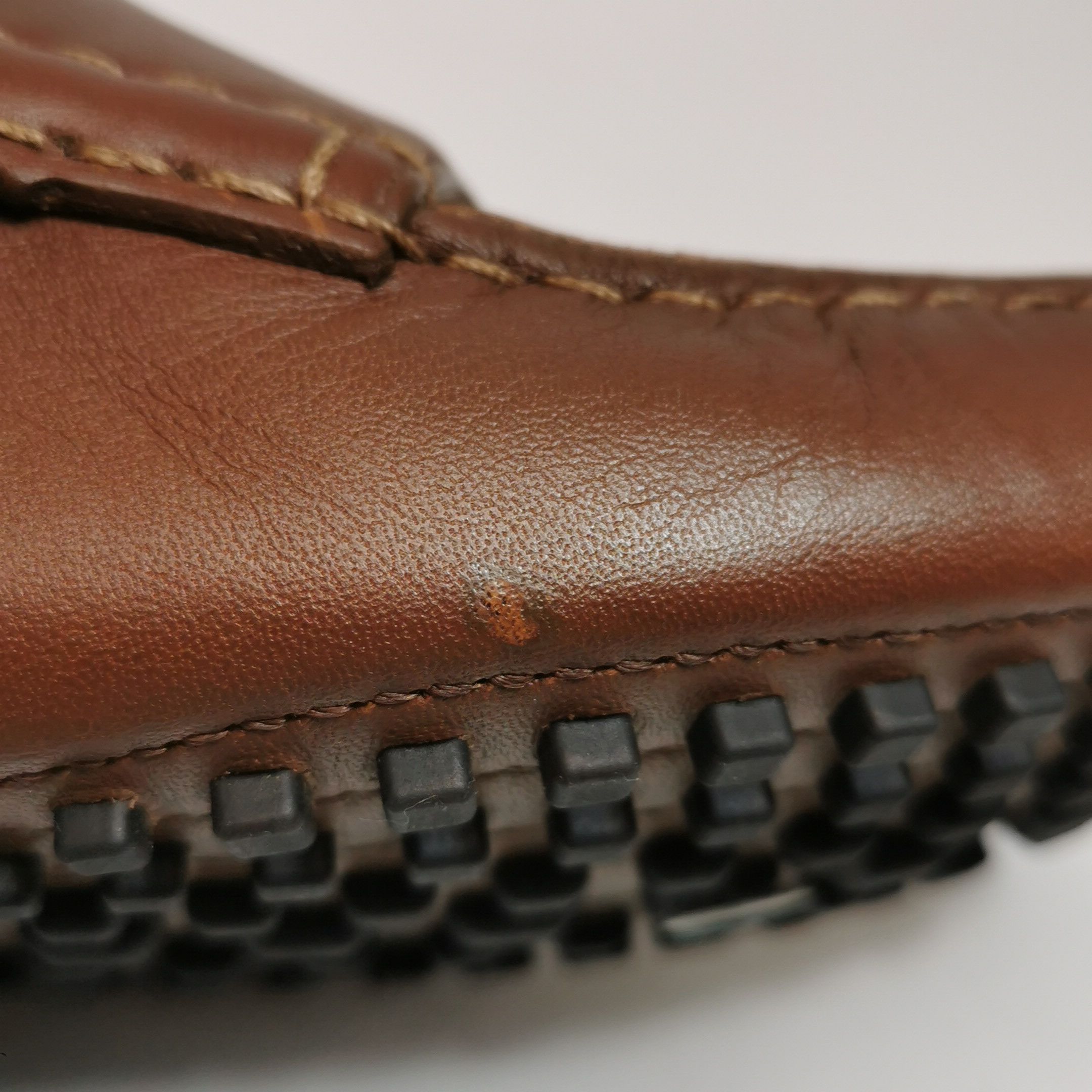 Gucci Gucci Interlocking G Leather Driving Shoes 38.5 Size US 5.5 / EU 38 - 9 Thumbnail