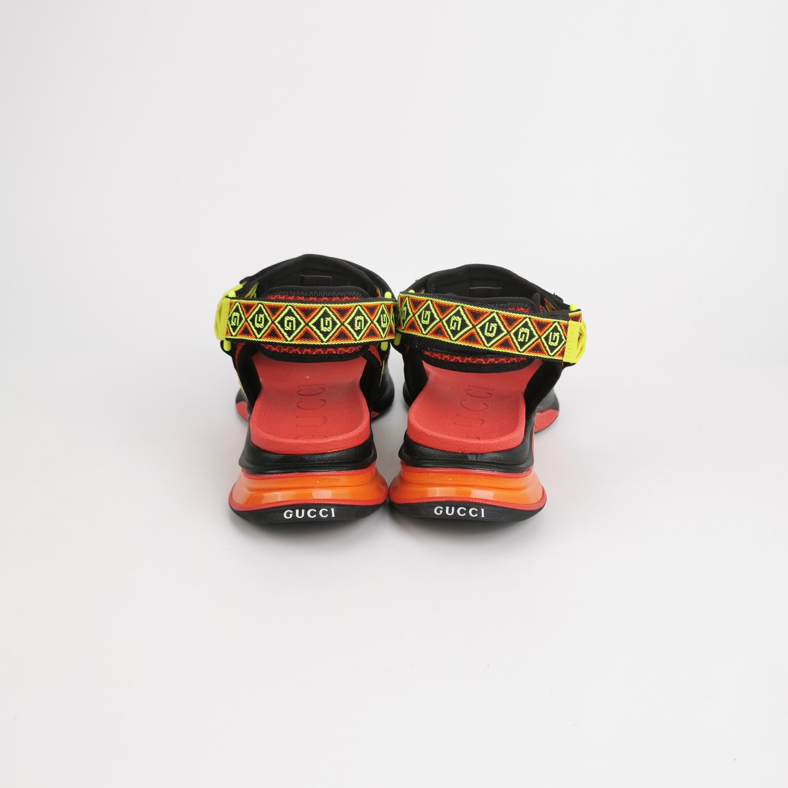 Gucci Gucci Logo Print Velcro Sandals 41 Size US 8 / EU 41 - 5 Thumbnail