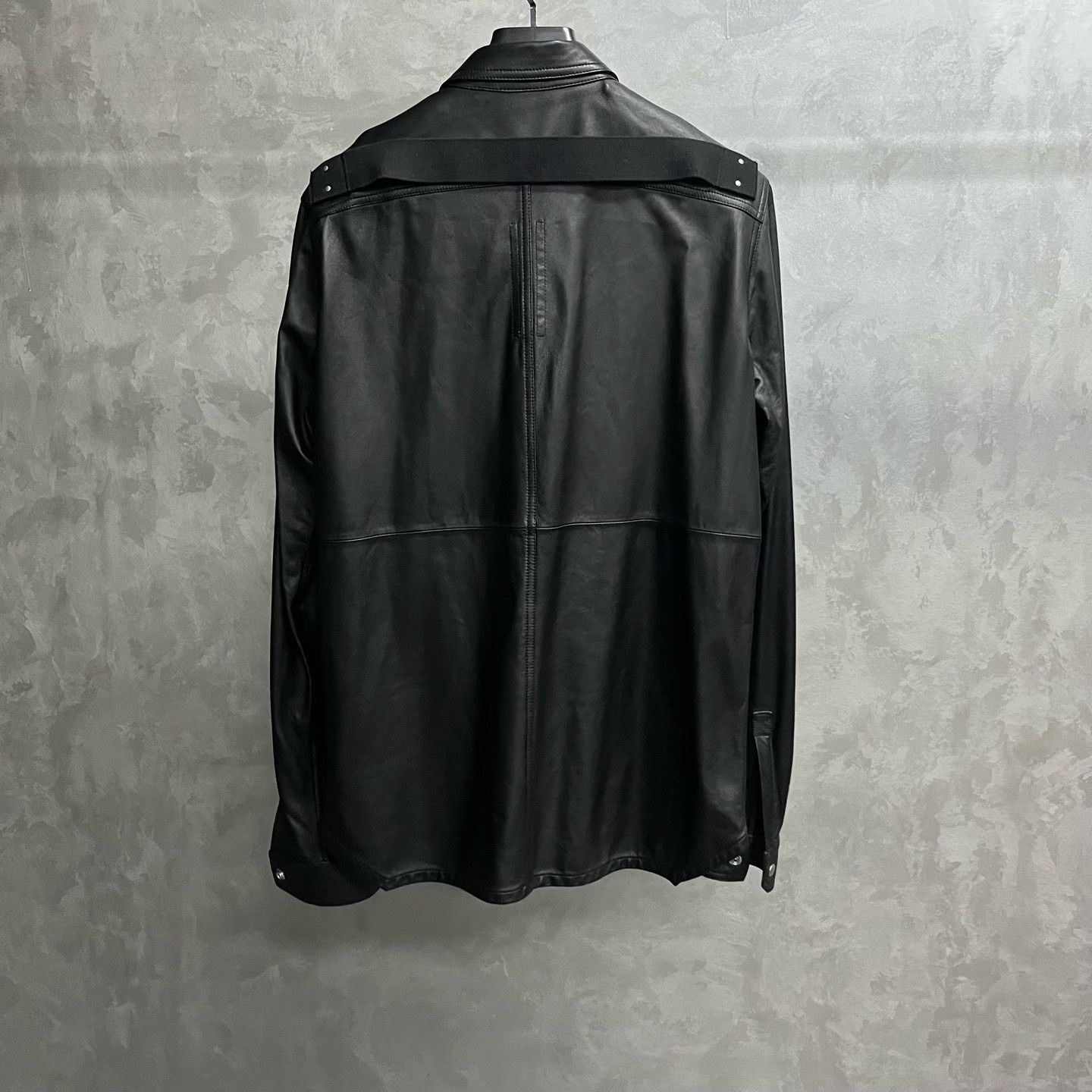 Rick Owens Rick Owens Leather Black Shirt xs Men Size US XS / EU 42 / 0 - 2 Thumbnail