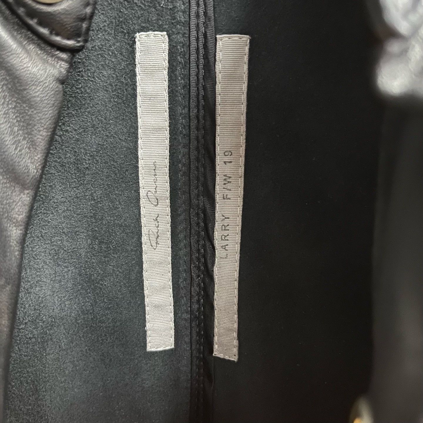 Rick Owens Rick Owens Leather Black Shirt xs Men Size US XS / EU 42 / 0 - 5 Thumbnail