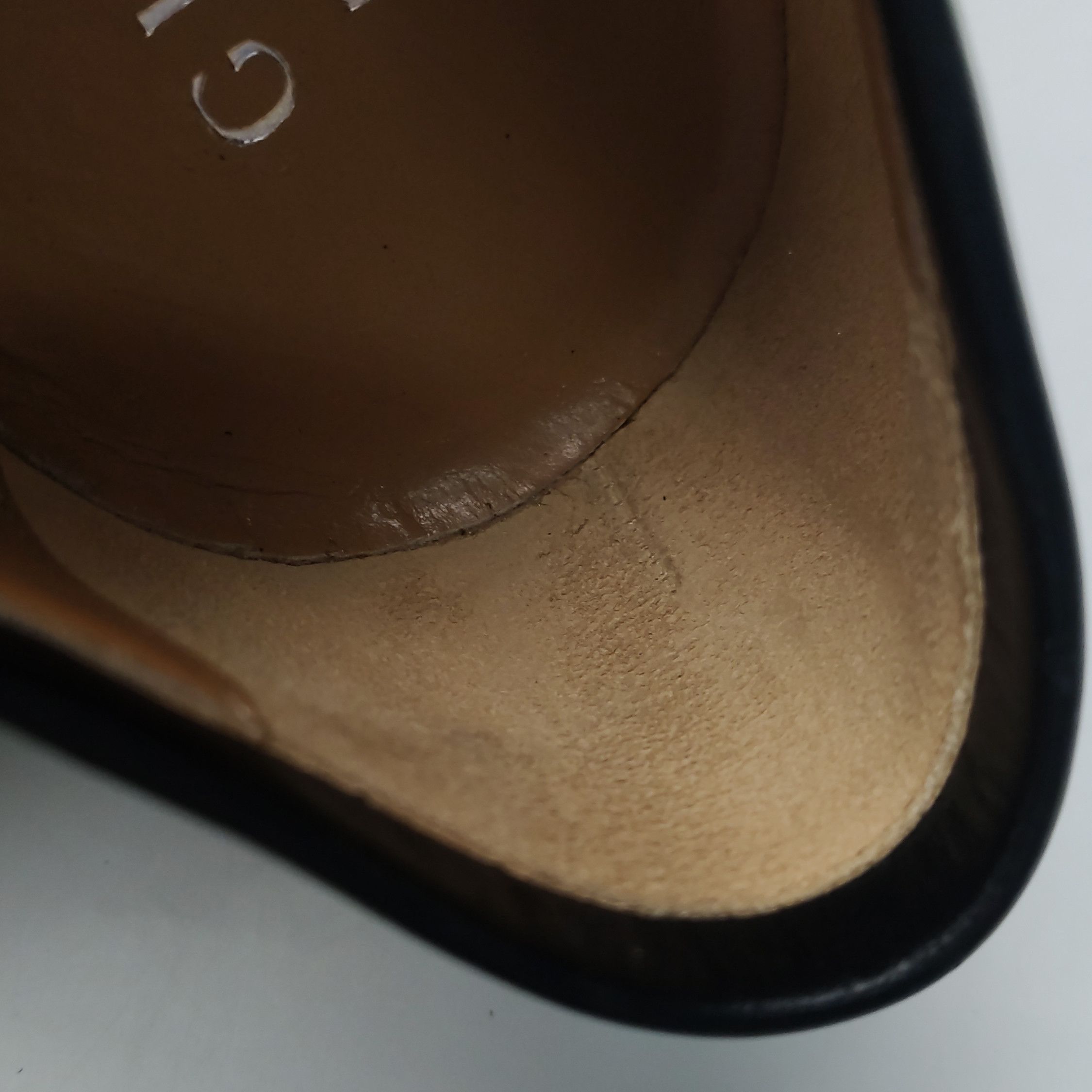 Gucci Gucci Interlocking G Leather Shoes 7.5 Size US 7 / EU 40 - 11 Thumbnail