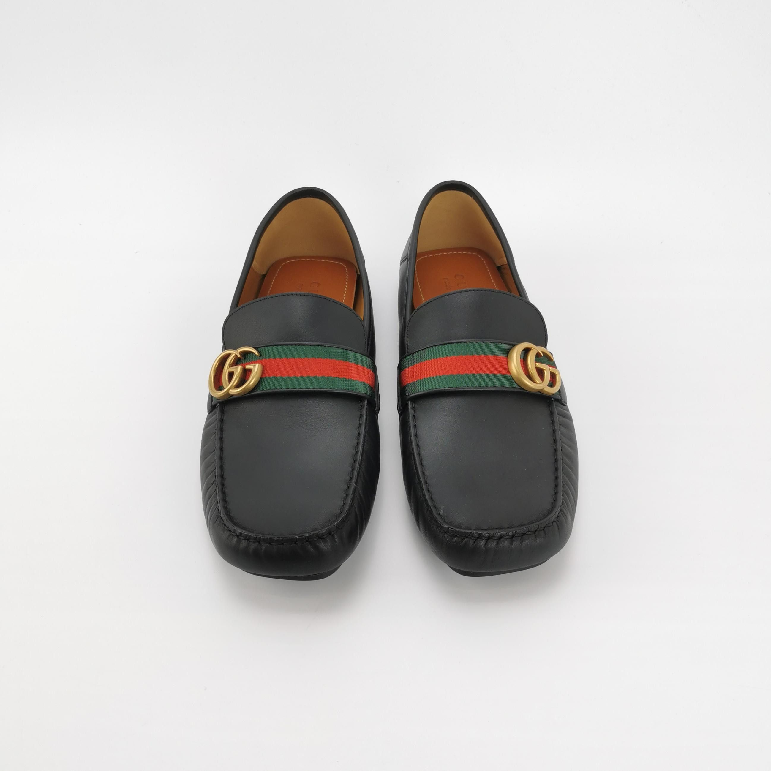 Gucci Gucci Web Stripe GG Loafers 11.5 Size US 12 / EU 45 - 4 Thumbnail