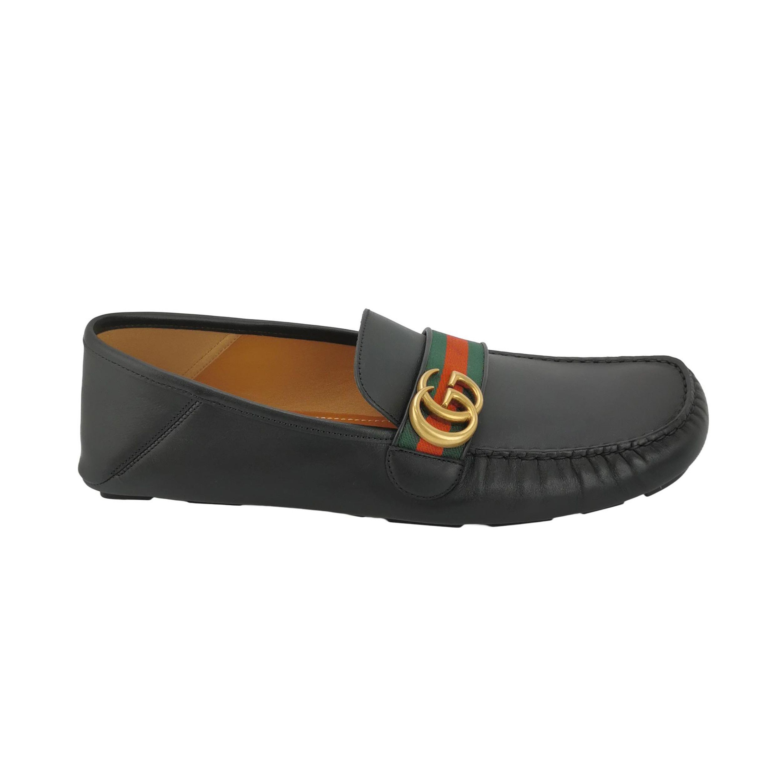 Gucci Gucci Web Stripe GG Loafers 11.5 Size US 12 / EU 45 - 2 Thumbnail