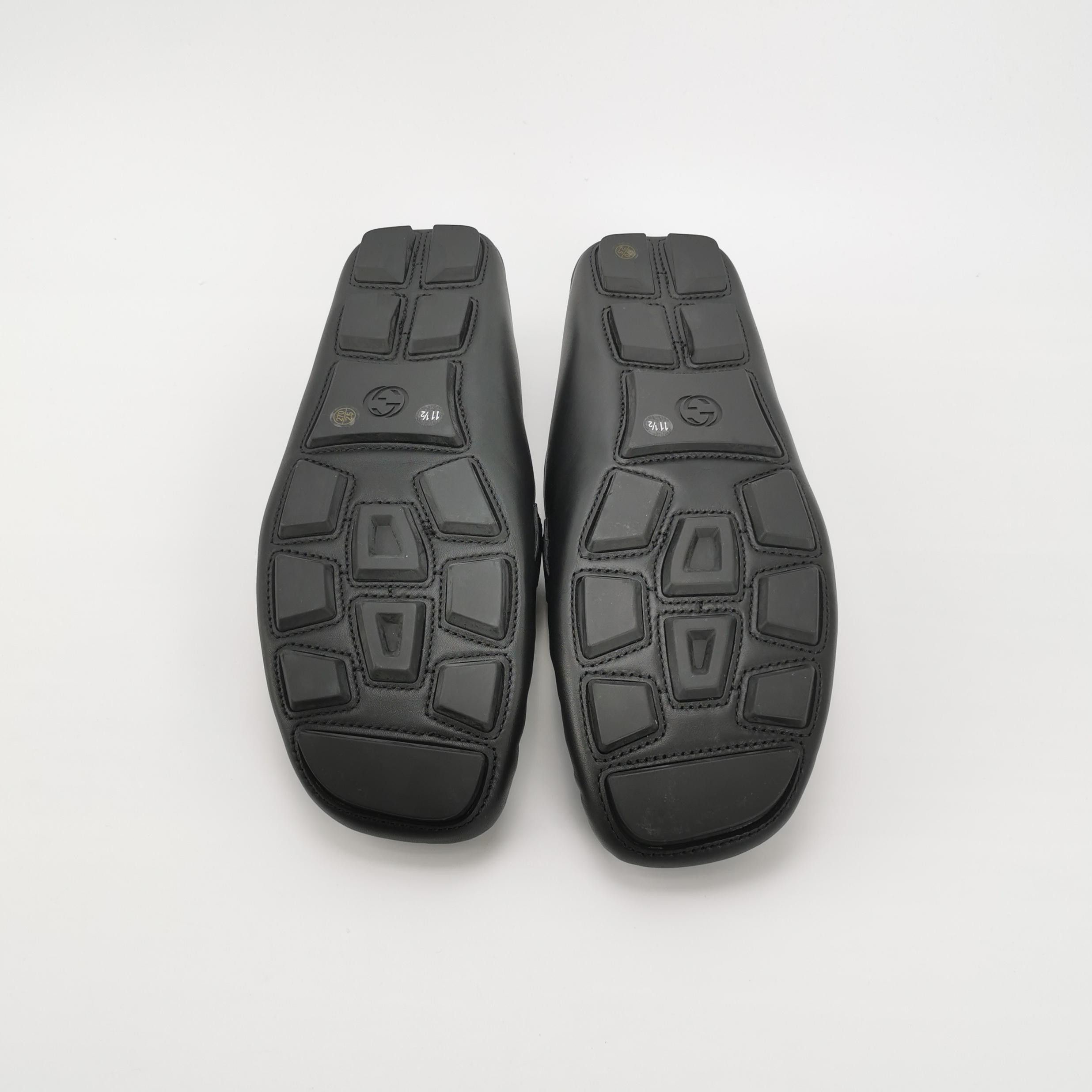 Gucci Gucci Web Stripe GG Loafers 11.5 Size US 12 / EU 45 - 6 Thumbnail