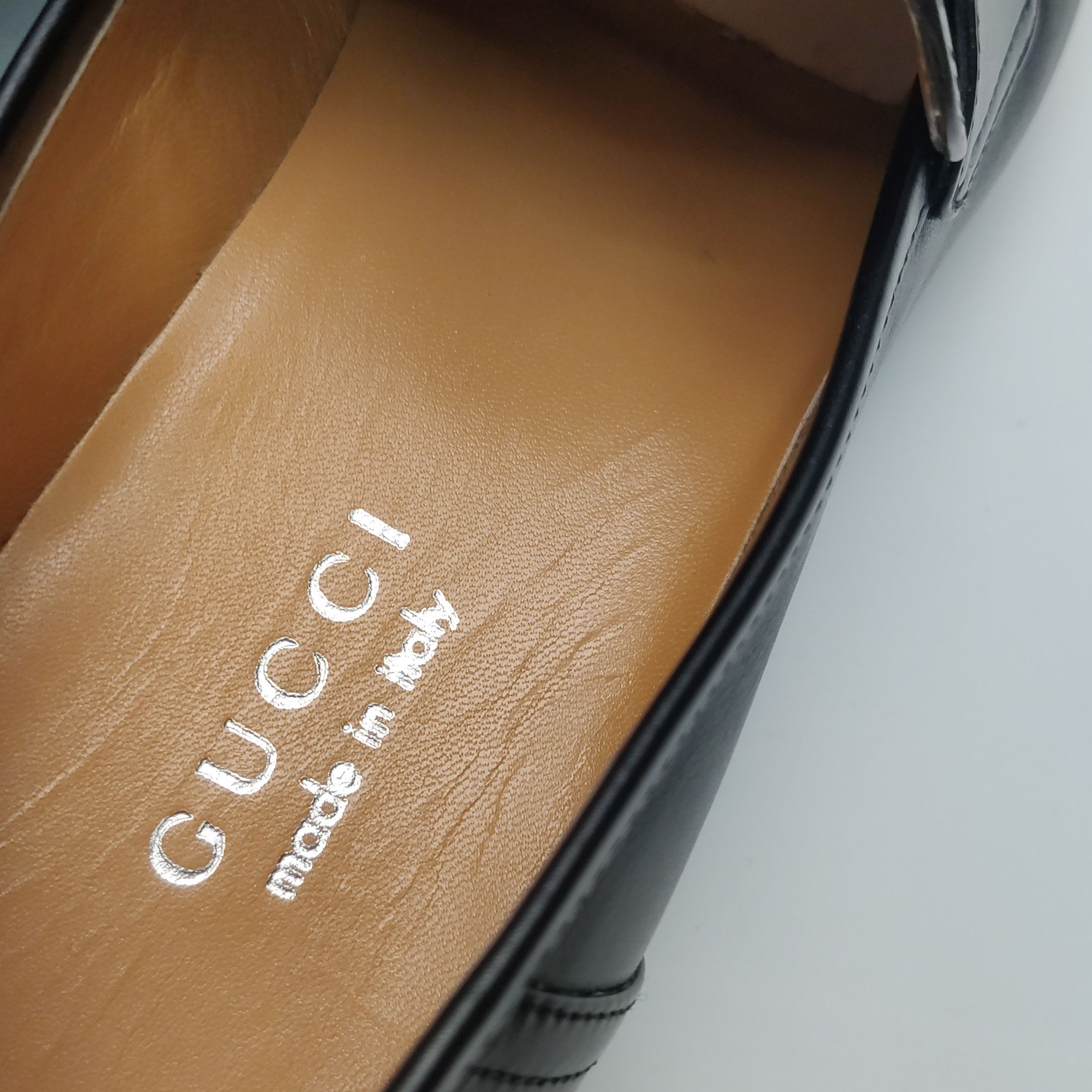 Gucci Gucci Interlocking G Leather Loafers US 8.5 Size US 8 / EU 41 - 14 Thumbnail