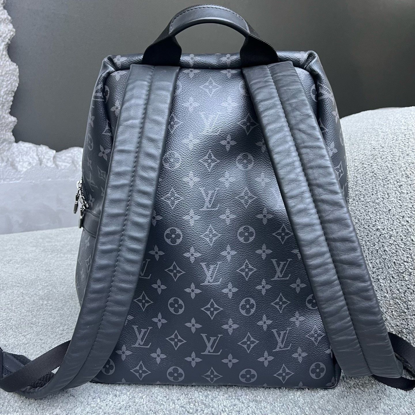 Louis Vuitton Louis Vuitton Leather Black Bag one size Men Size ONE SIZE - 4 Thumbnail
