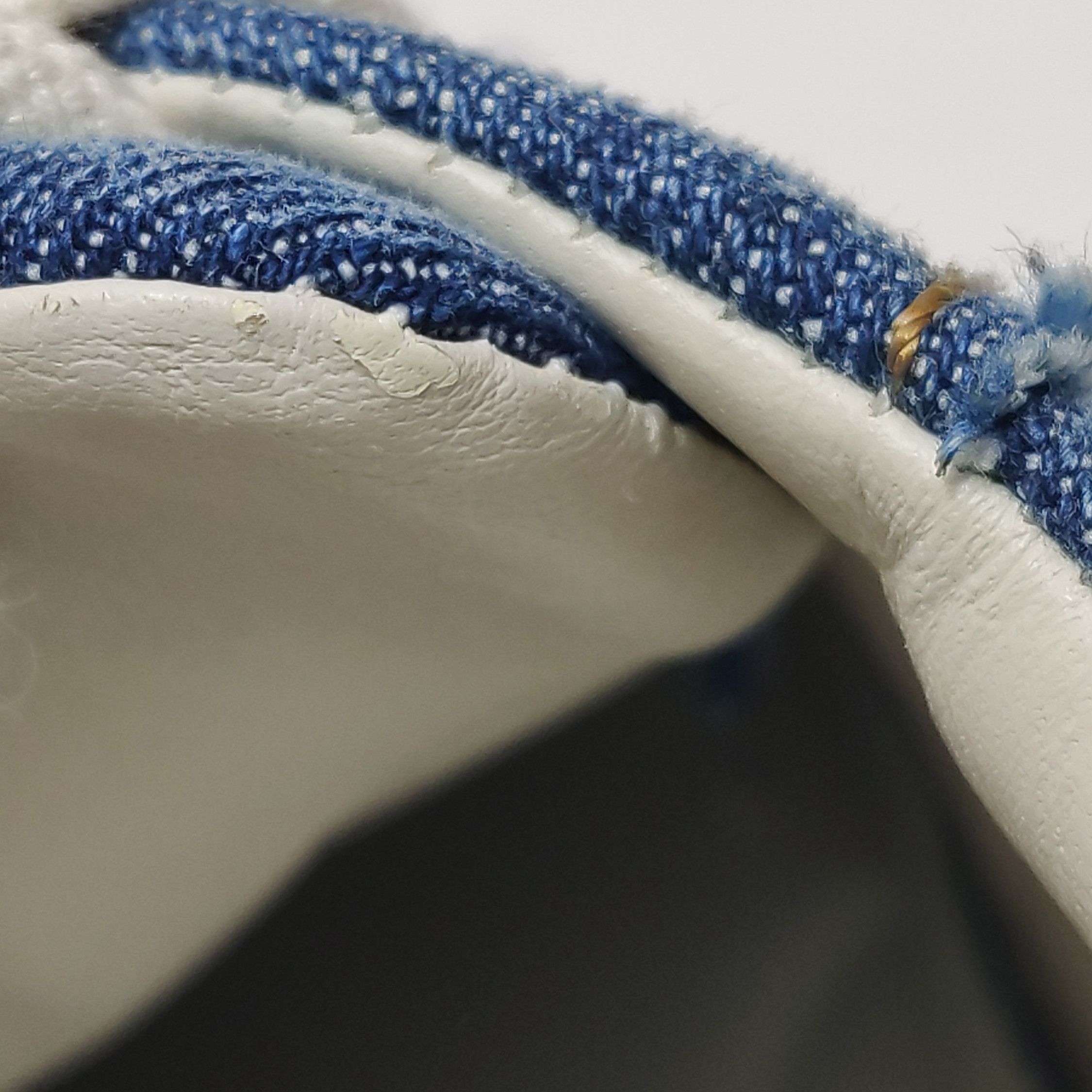 Hogan Hogan Distressed Denim Canvas Low-Top Sneakers 38 Size US 5.5 / EU 38 - 11 Thumbnail