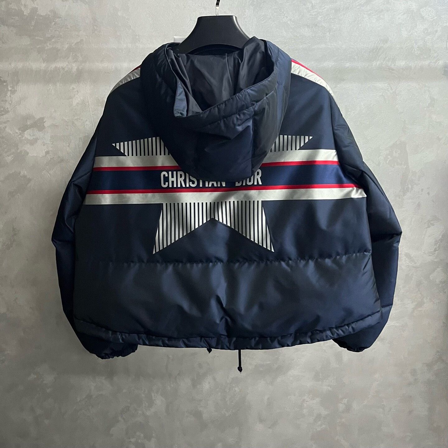 Dior Dior Down Striped Blue Heavy Coat s Men Size US S / EU 44-46 / 1 - 2 Thumbnail