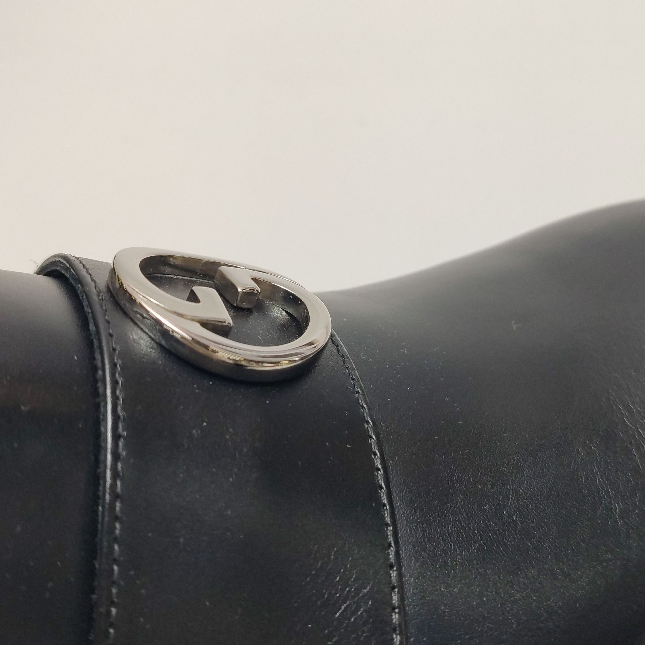 Gucci Gucci Interlocking G Leather Loafers Size 5.5 Size US 6 / EU 39 - 10 Thumbnail