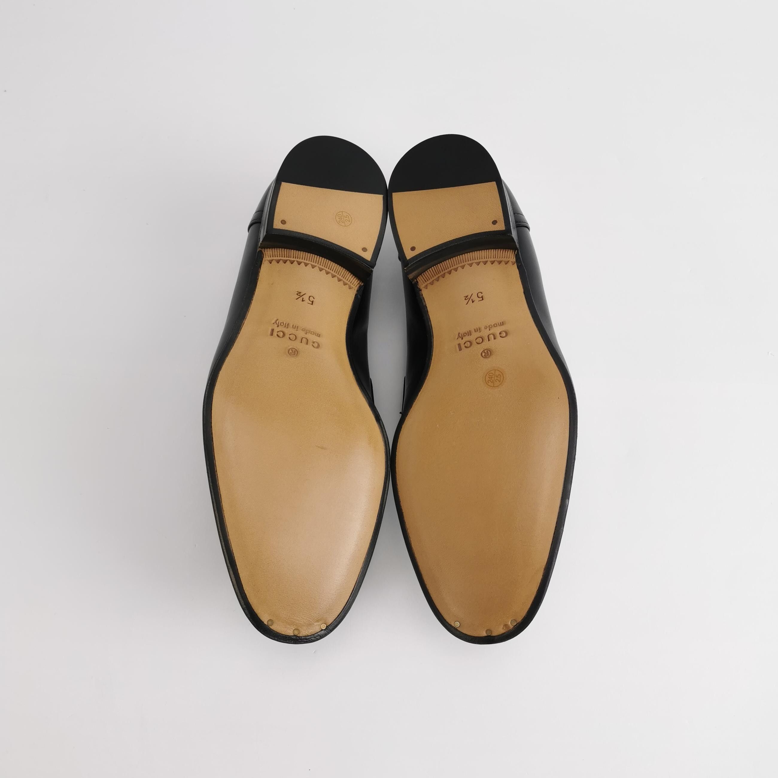 Gucci Gucci Interlocking G Leather Loafers Size 5.5 Size US 6 / EU 39 - 6 Thumbnail