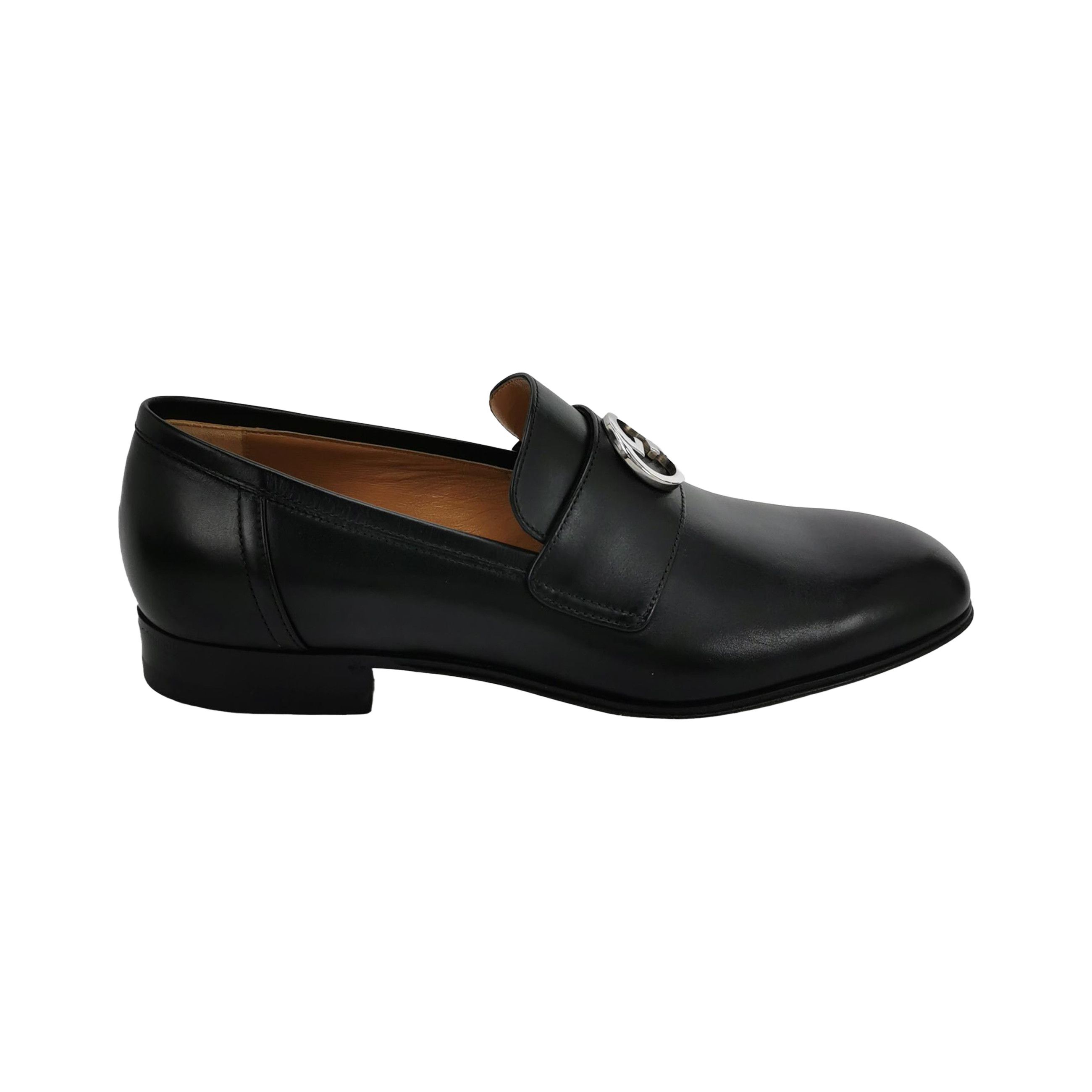 Gucci Gucci Interlocking G Leather Loafers Size 5.5 Size US 6 / EU 39 - 2 Thumbnail