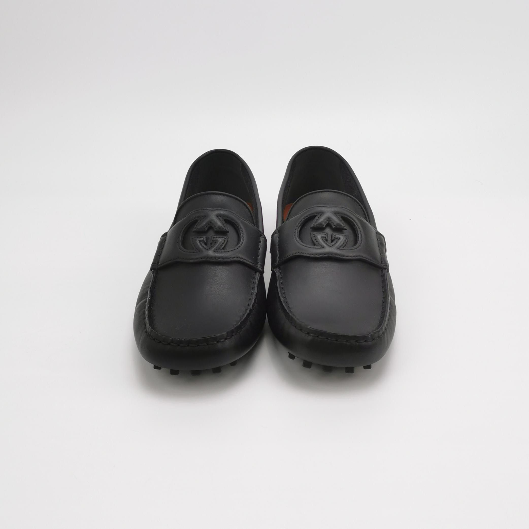 Gucci Gucci Interlocking G Leather Driving Shoes Size 5 Size US 6 / EU 39 - 4 Thumbnail