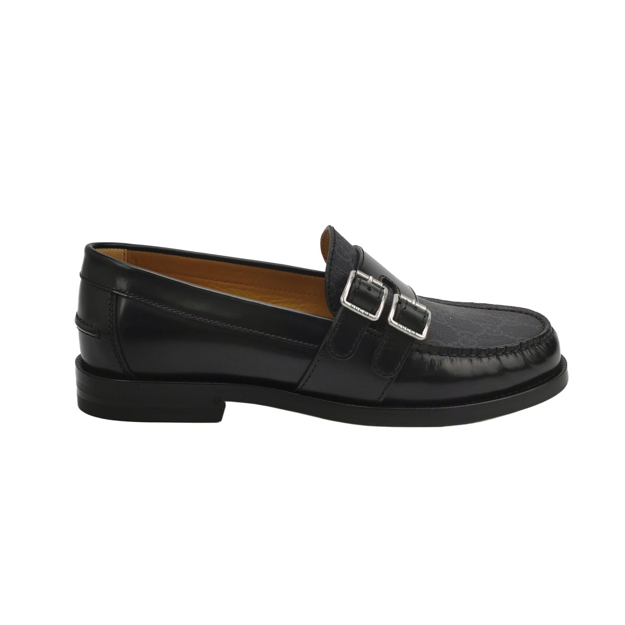 Gucci Gucci GG Monogram Monk Strap Loafers Size 5.5 Size US 6 / EU 39 - 2 Thumbnail