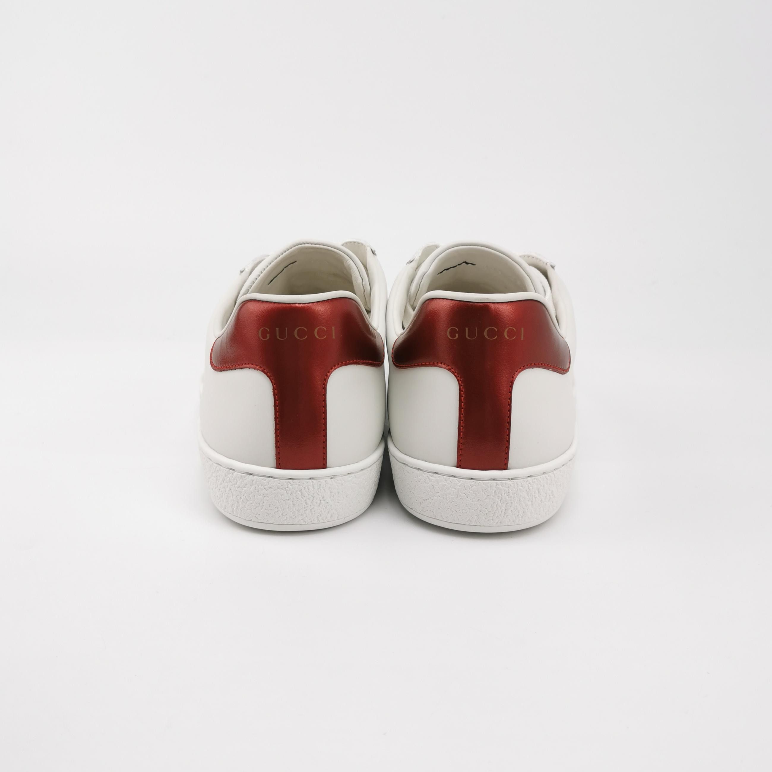 Gucci Gucci Ace Elastic Logo Band Sneakers 44.5 Size US 11 / EU 44 - 5 Thumbnail