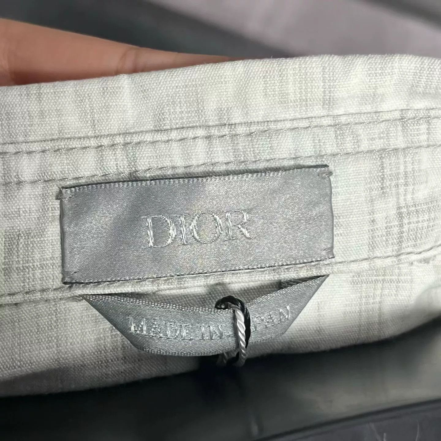 Dior Dior Denim Oversized Gray Shirt s Men Size US S / EU 44-46 / 1 - 5 Thumbnail